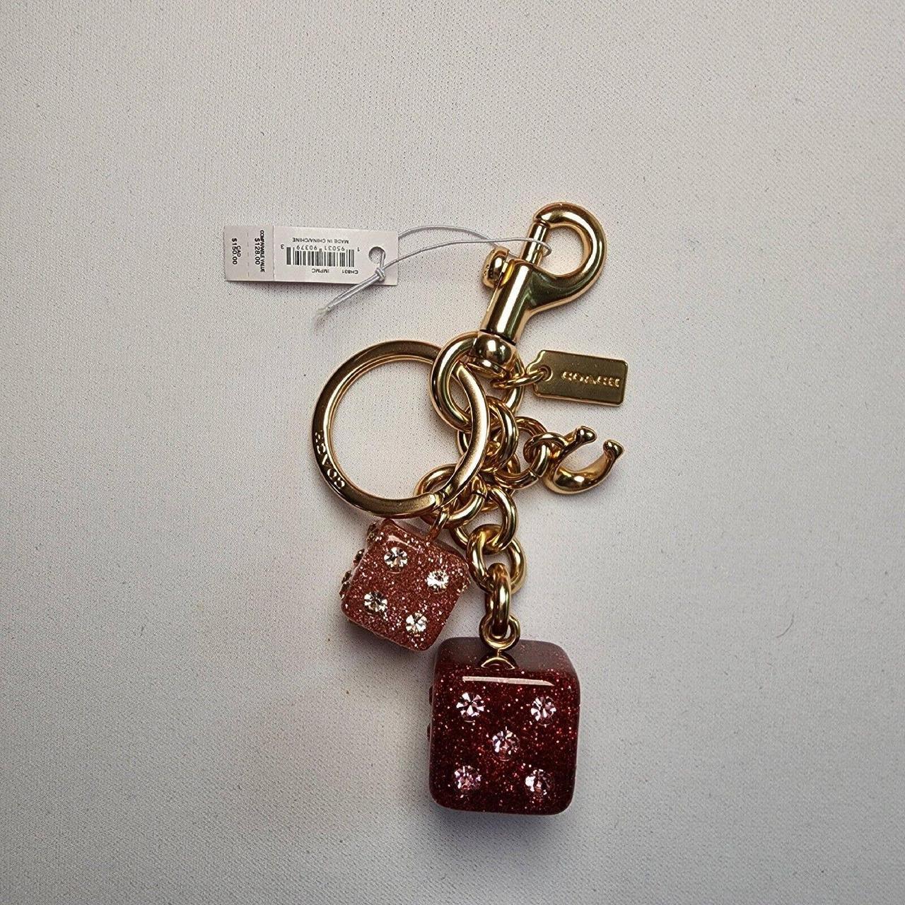 Coach key charms hot sale