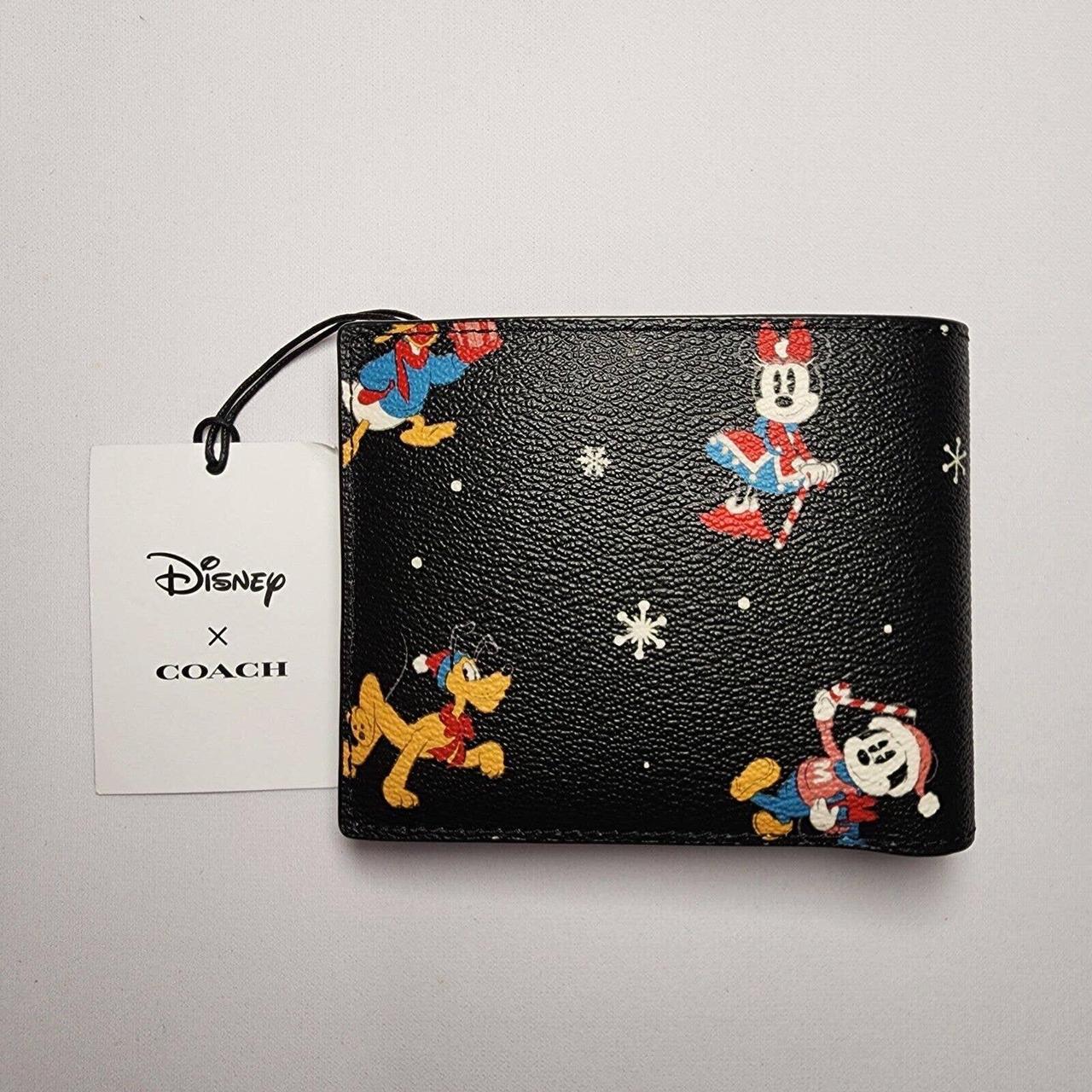 特注製品 【DISNEY X COACH】 3in1 ウォレット ホリデープリント - 小物