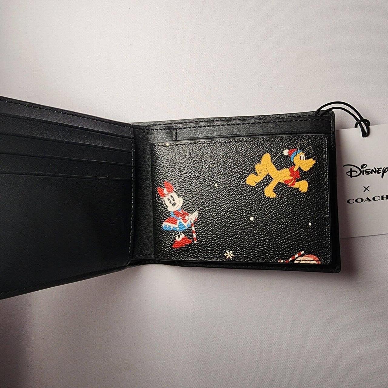 特注製品 【DISNEY X COACH】 3in1 ウォレット ホリデープリント - 小物