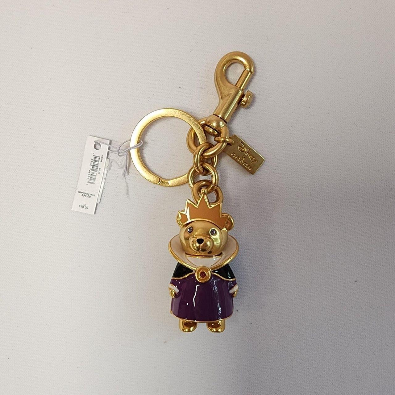 DISNEY X COACH orders Evil Queen Bear Bag Charm