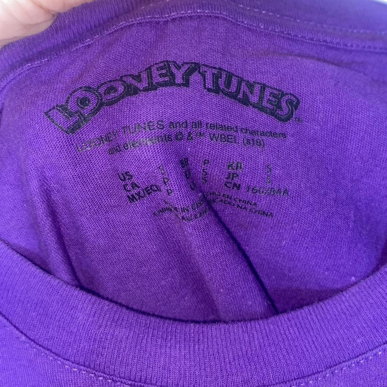 Purple Looney Toons Graphic Tee Super cute... - Depop