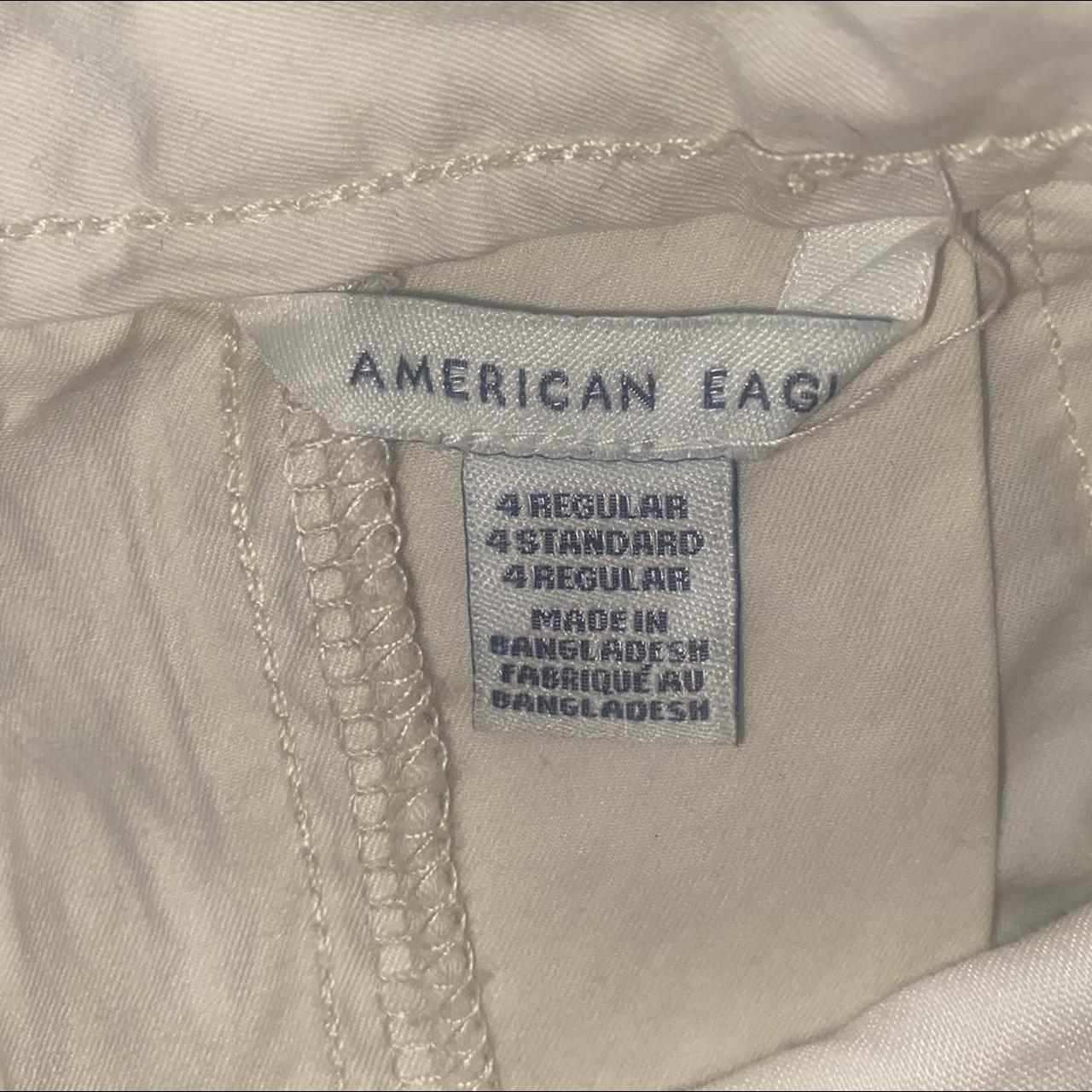 Pleated White Skirt American Eagle white pleated... - Depop