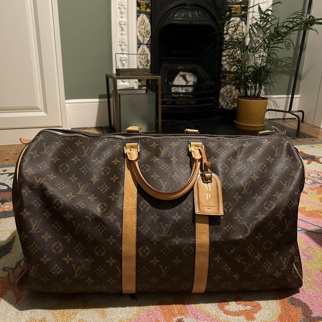 Louis vuitton keepall 55 used sale