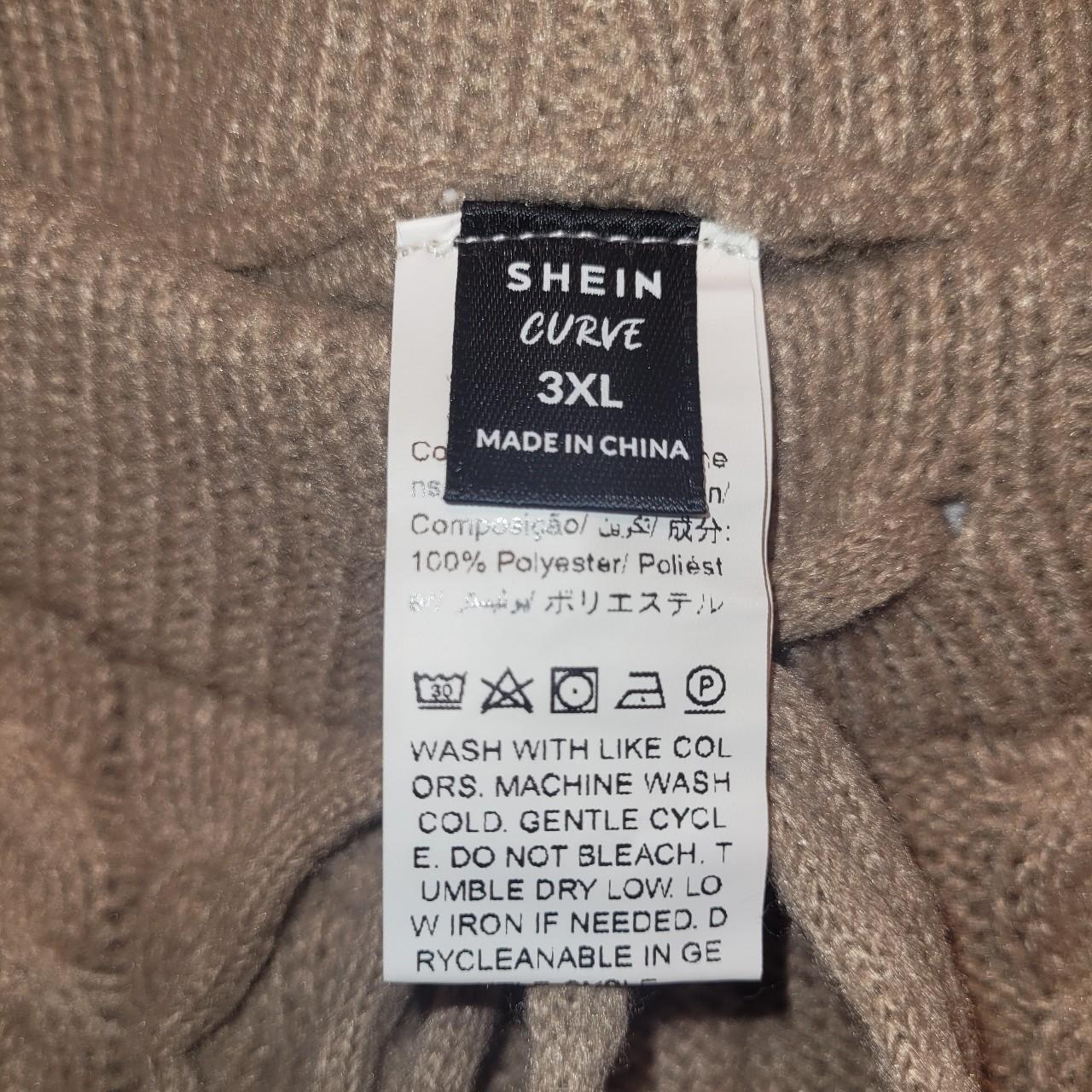 Shein 3xl knit sweater style shorts thick and comfy!