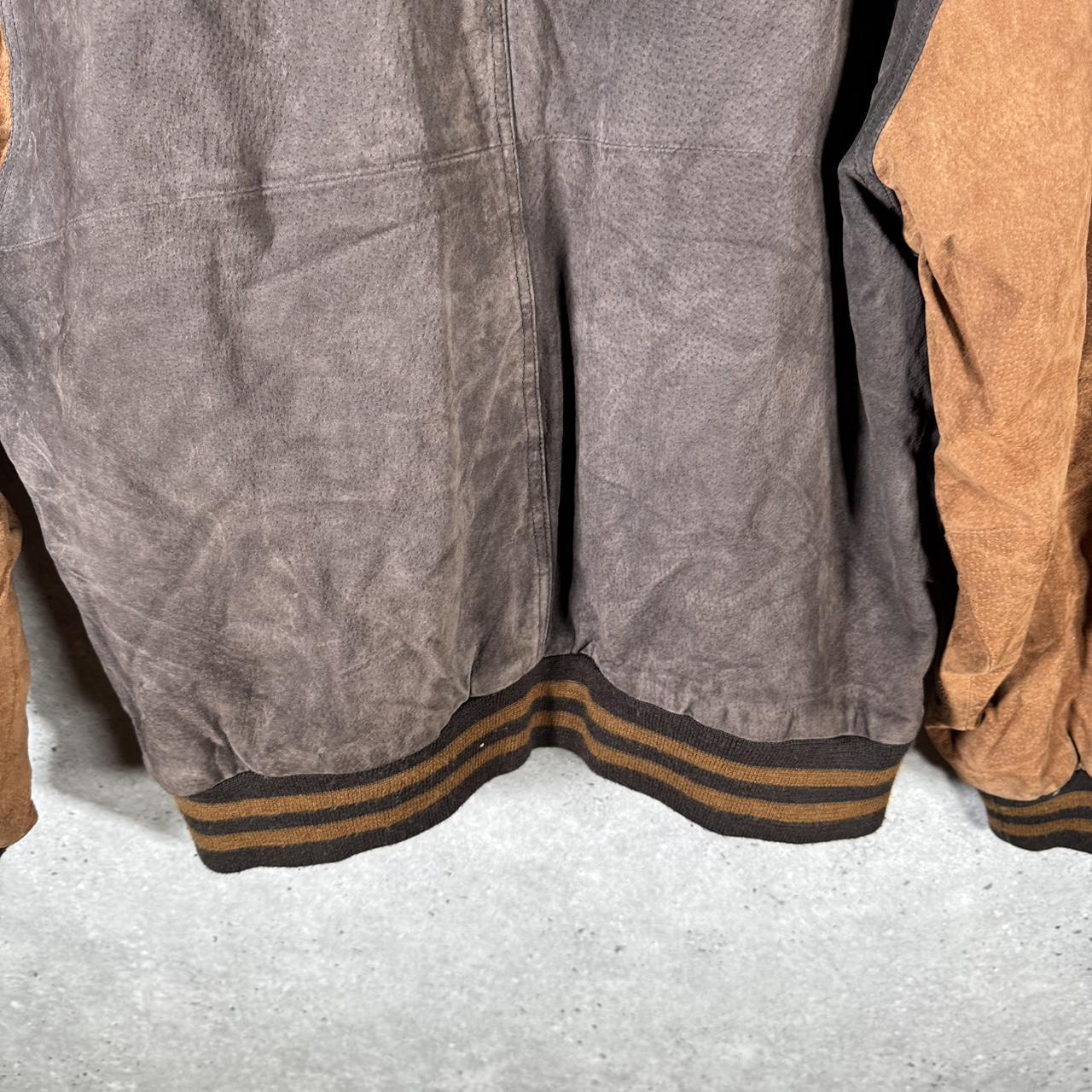 basic EditionS 90s suede jacket スウェードレザー Vintage Basic Editions Seude Leather Bomber Jacket | Depop