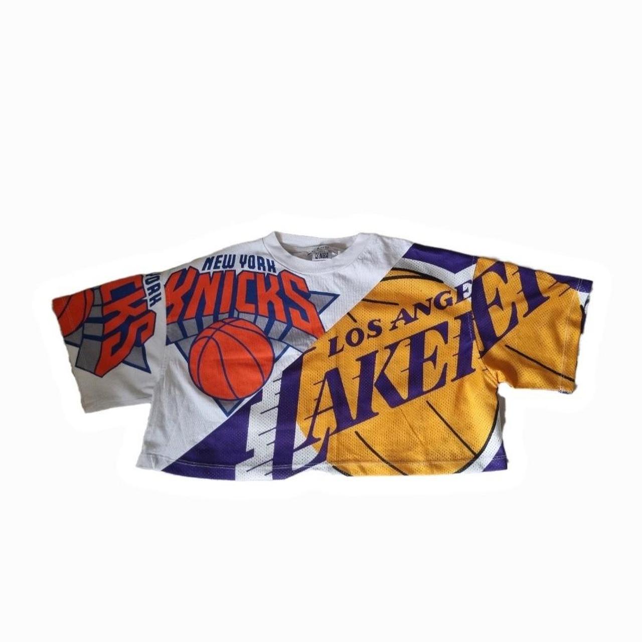 Bershka NBA cropped tshirt. Great condition. Nice. Depop