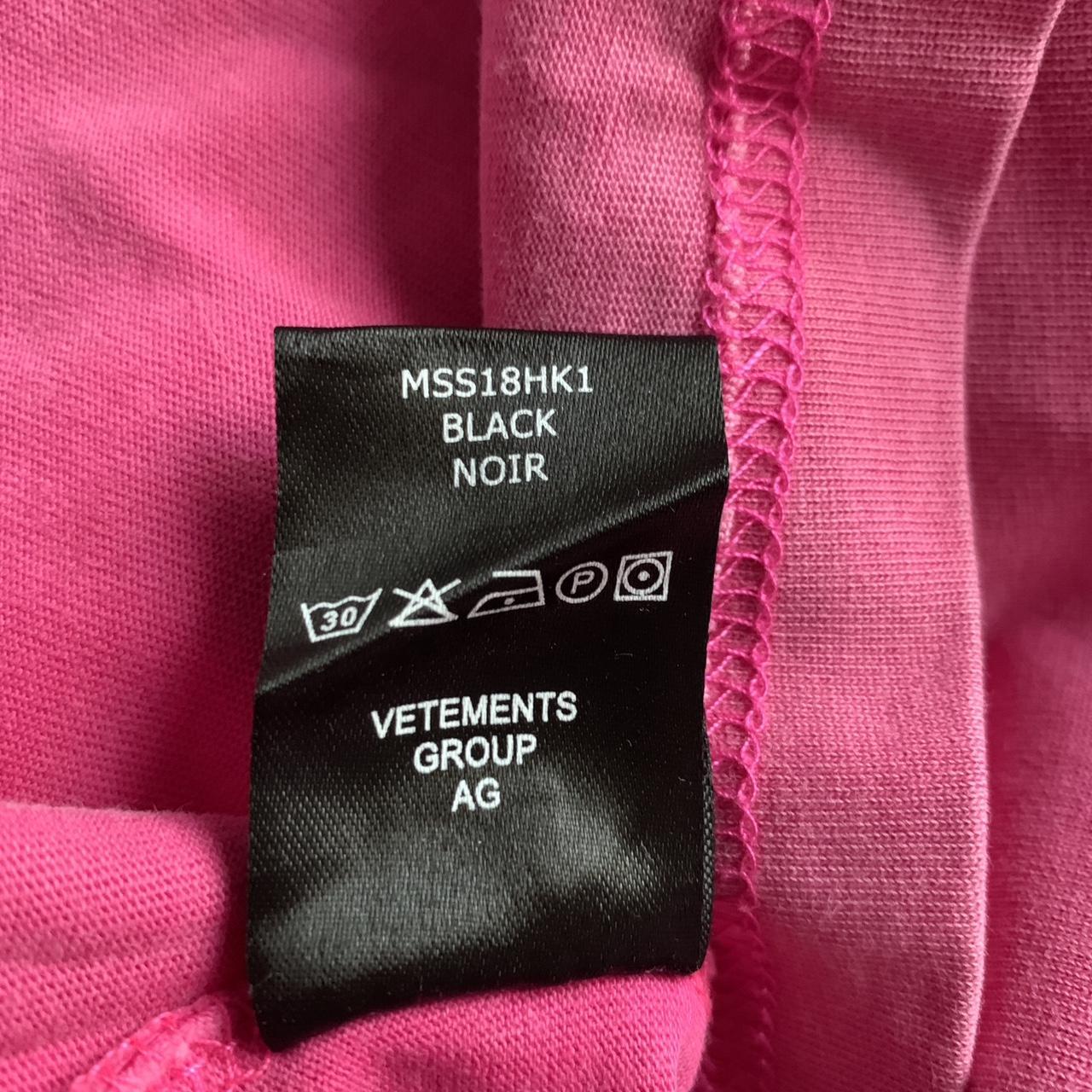VETEMENTS “I Got Lucky” 2022SS Pink | Depop VETEMENTS “I Got Lucky” 2022SS Pink | Depop