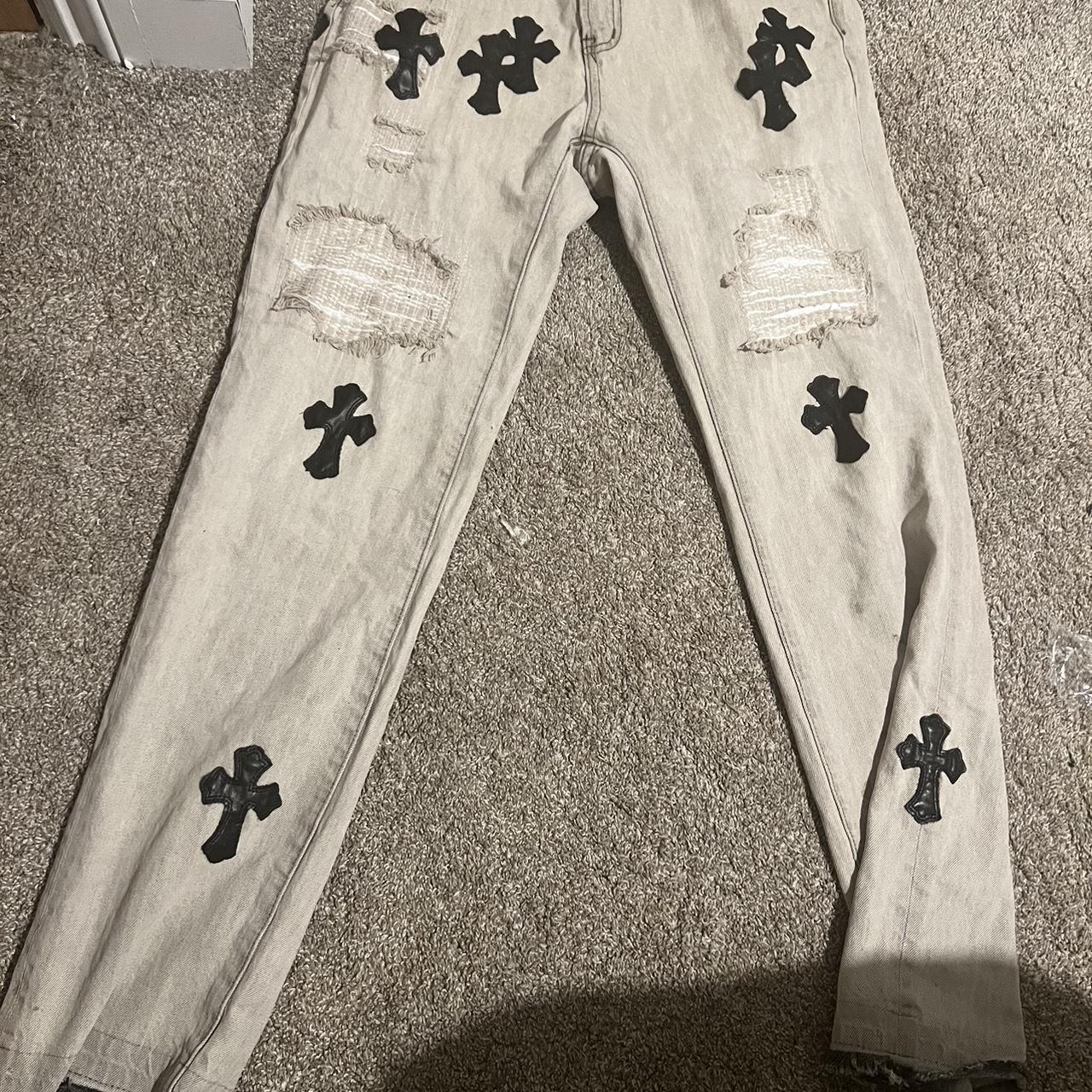 Chrome hearts sale cross jeans