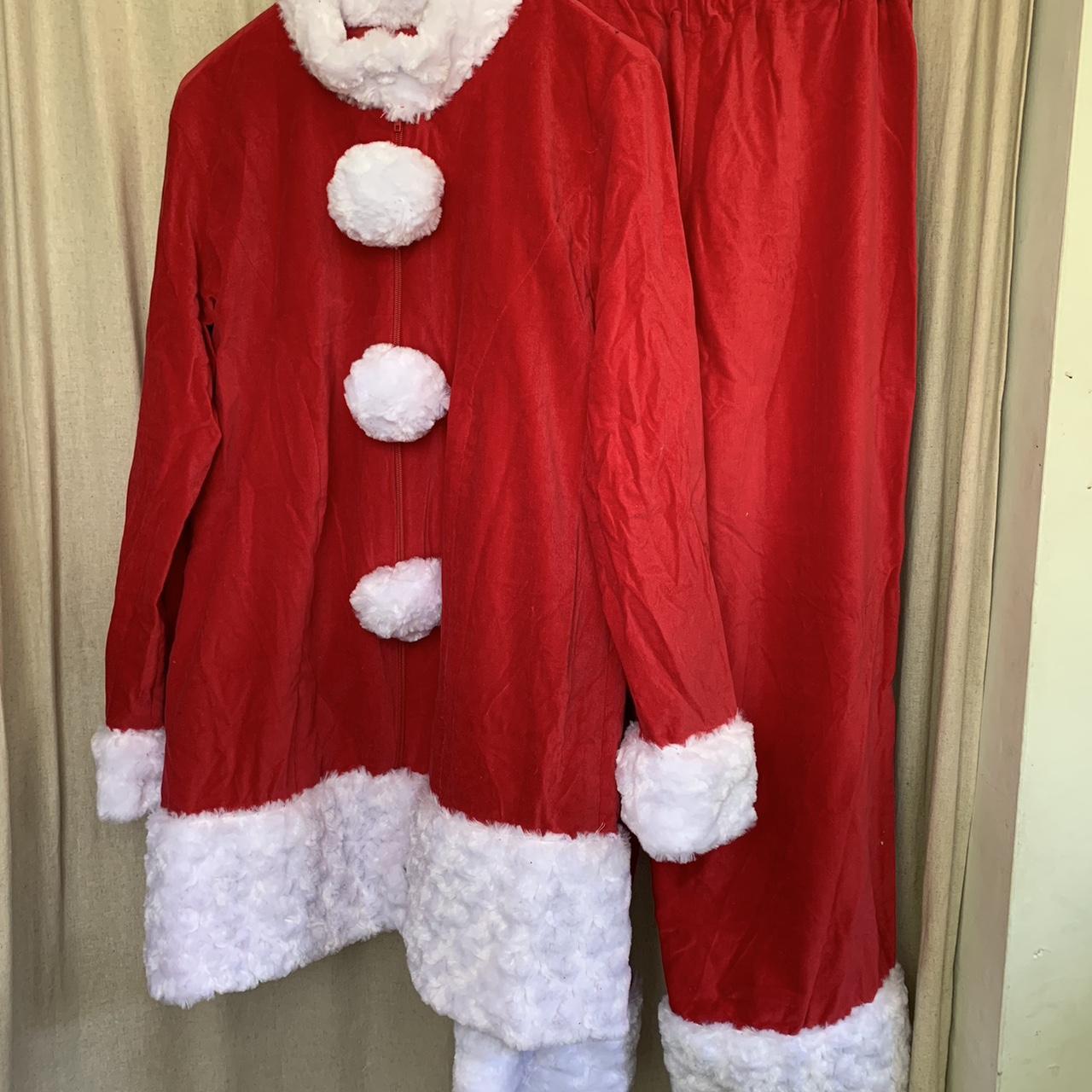 Old fashioned santa on sale suit