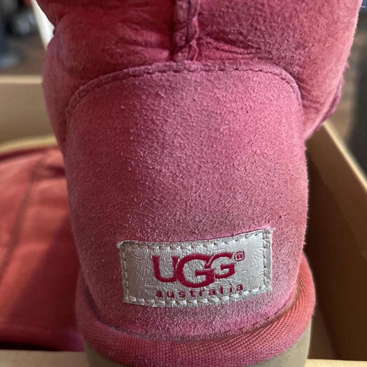 Ugg classic hot sale short garnet