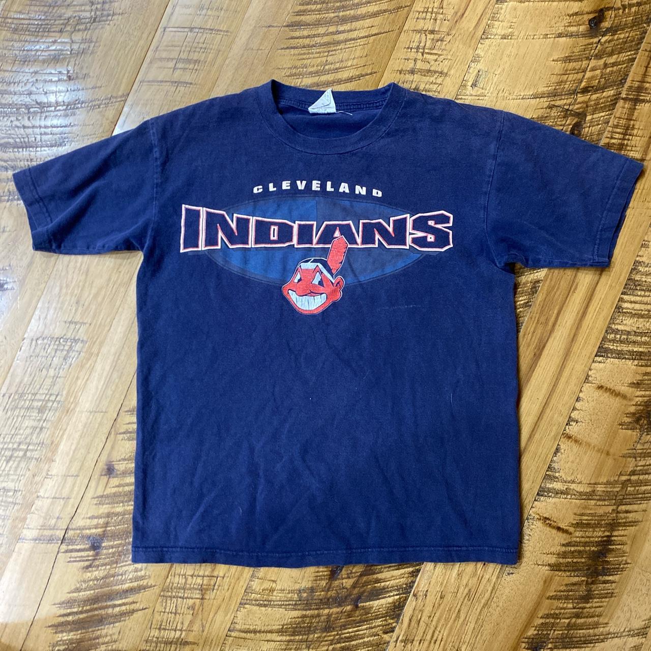 Vintage Cleveland Baseball Navy T shirt