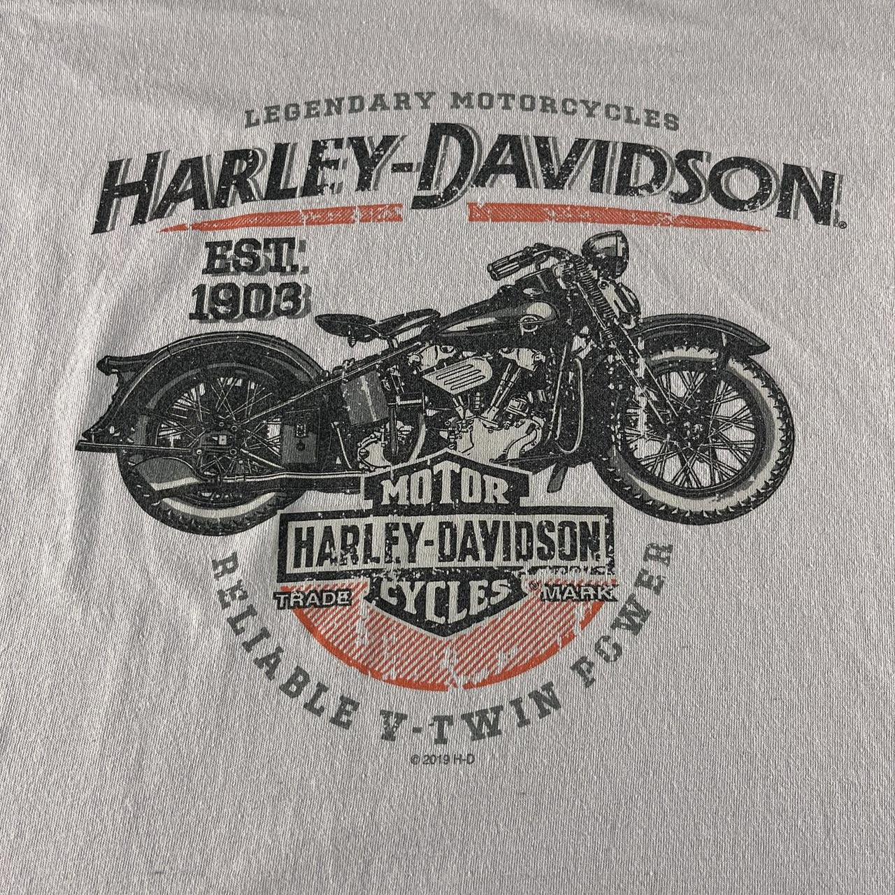 2019 Harley Davidson Portland Oregon shirt. Adult... - Depop