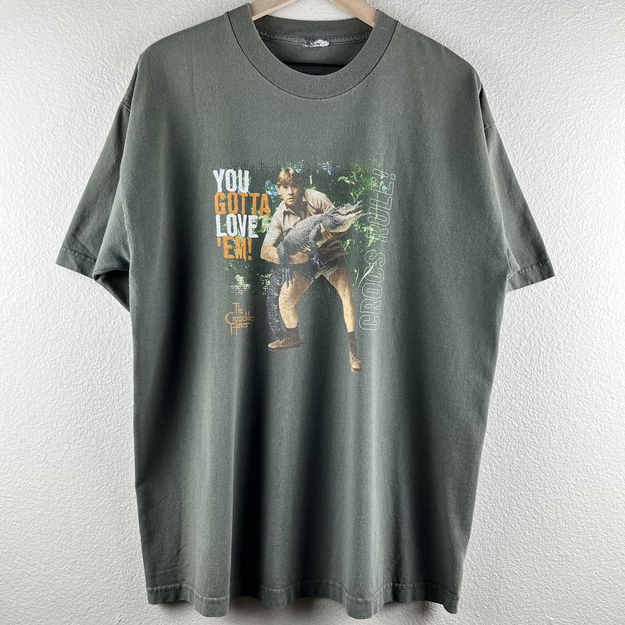 crocodile hunter t shirt