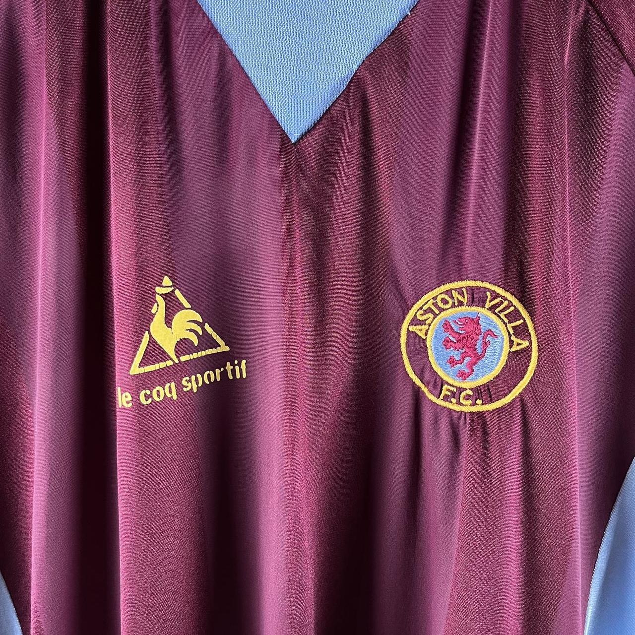 Rare Vintage 1983-1985 Le Coq Sportif Aston Villa FC | Depop