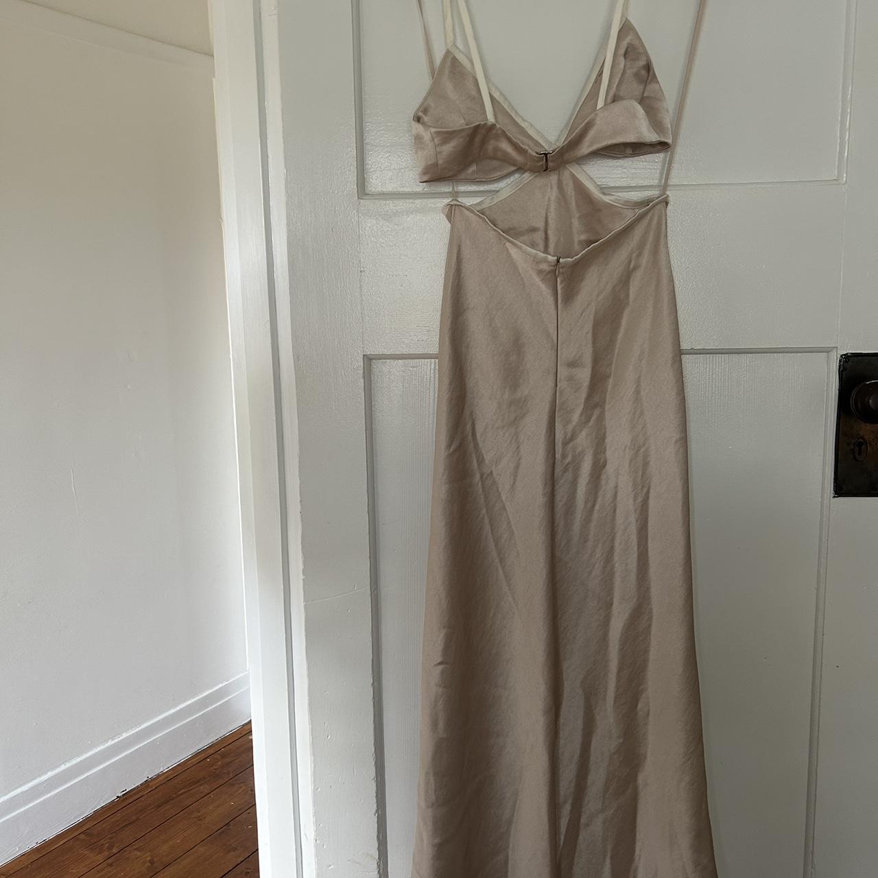 Bec + Bridge Veronique Maxi Dress in Sand size 8 - Depop