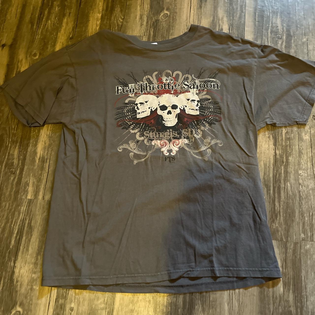 Sturgis Full Throttle Saloon tee. From early 2000s.... - Depop