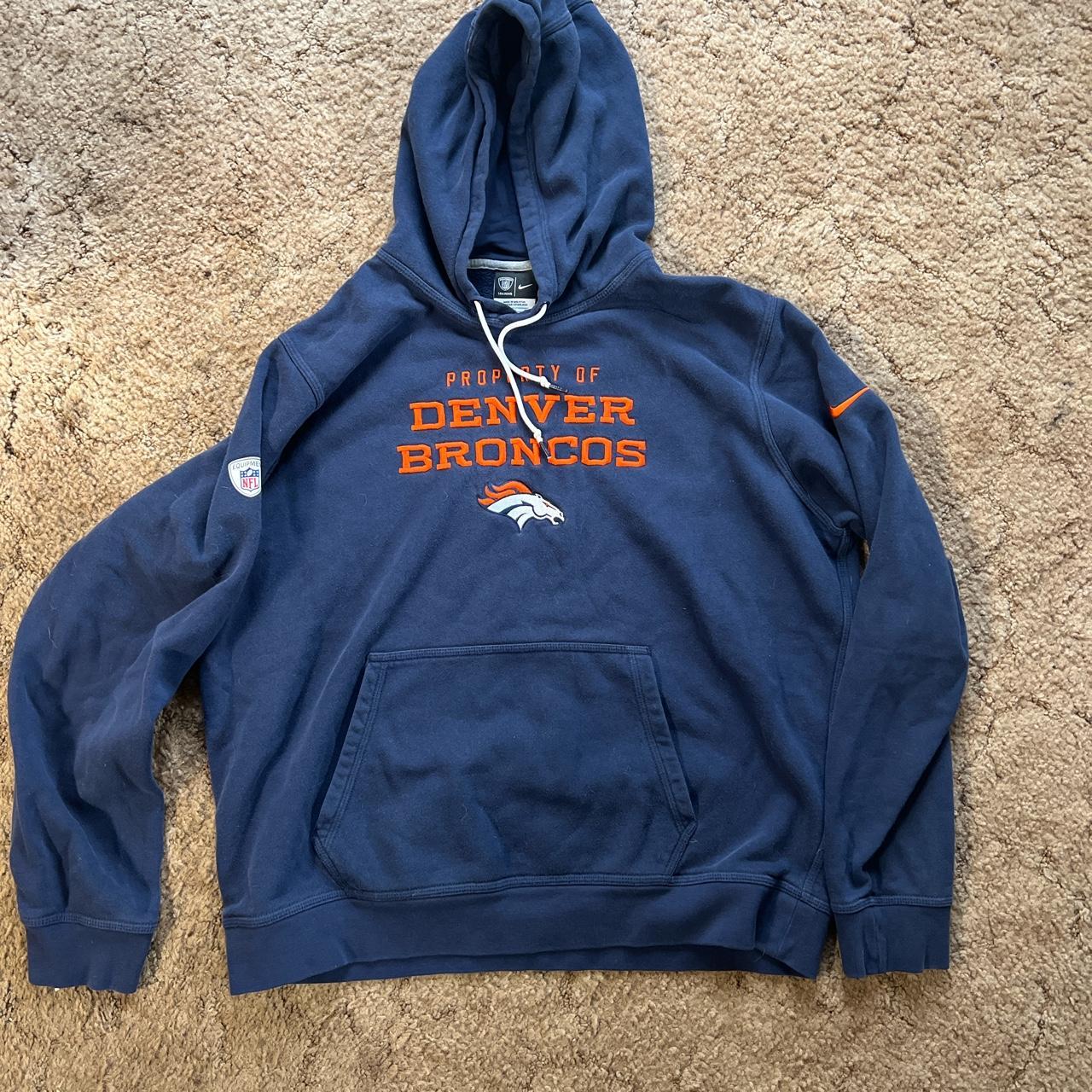 Nike OnField Denver Broncos Hoodie - Depop