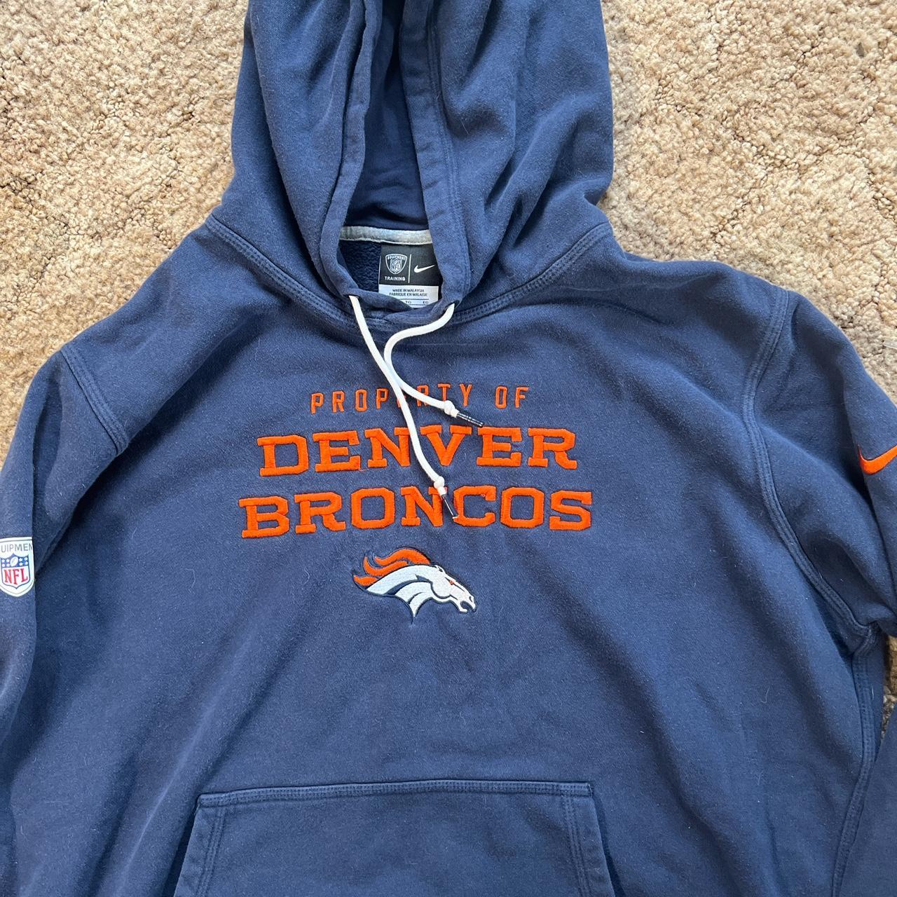 Nike OnField Denver Broncos Hoodie - Depop