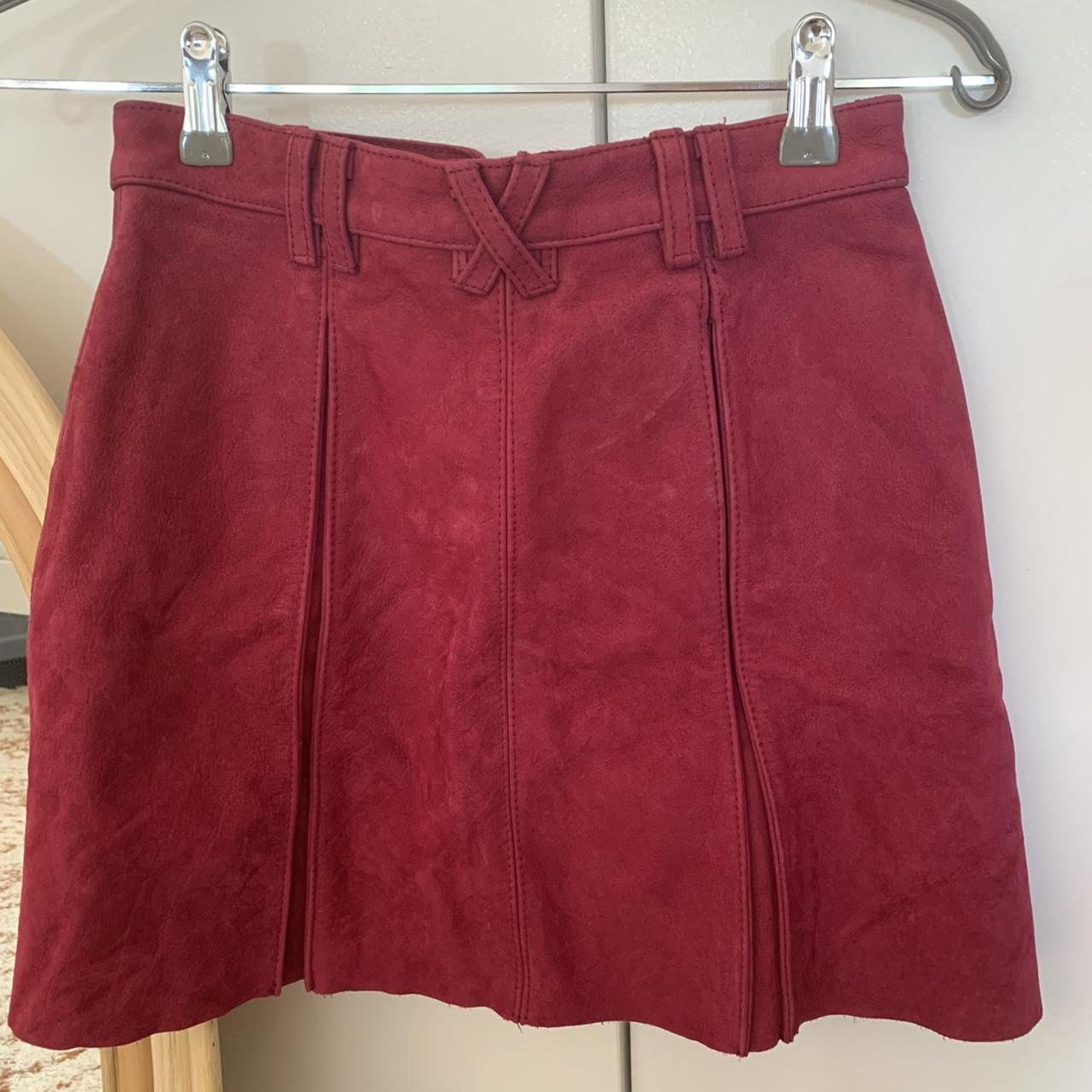 Aje leather skirt ( please note first photo is for... - Depop