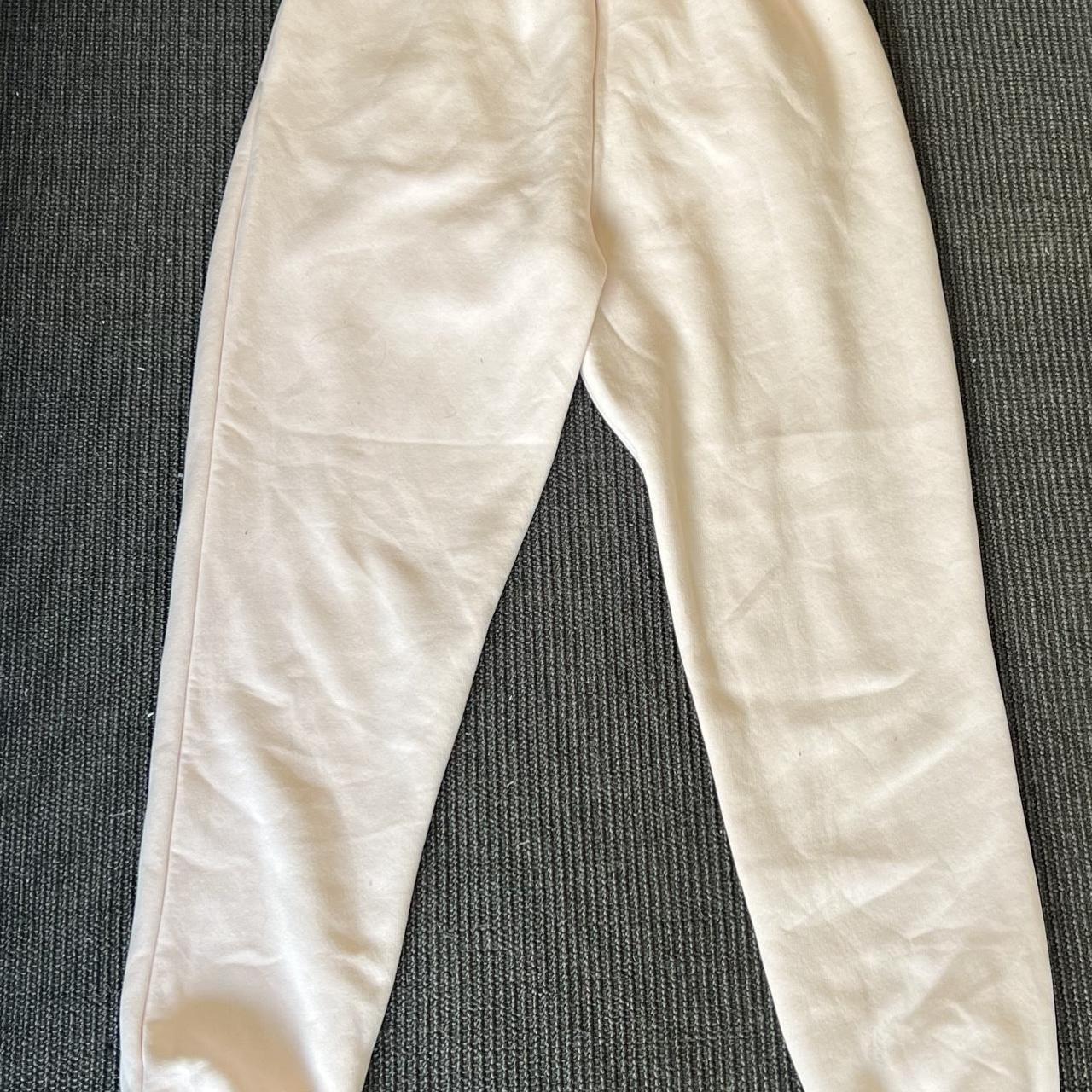 Des vu baby pink awareness drop joggers Size medium... Depop