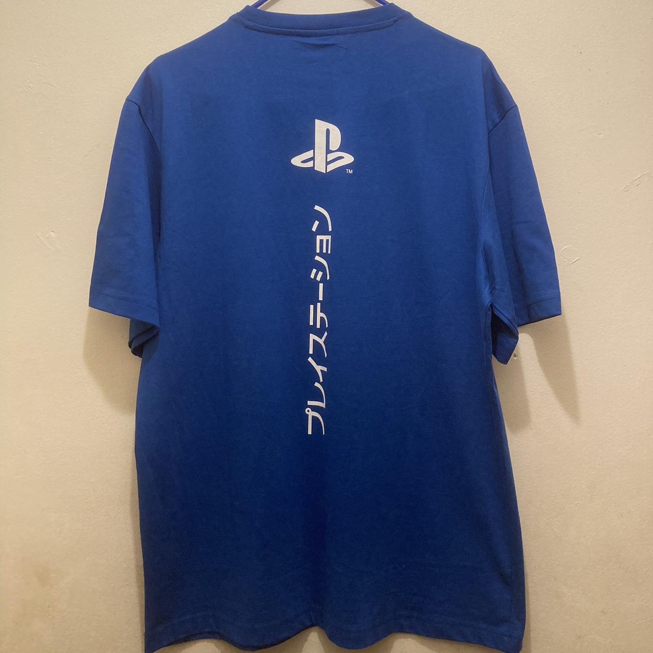 H&M Men's Blue Tshirt Depop