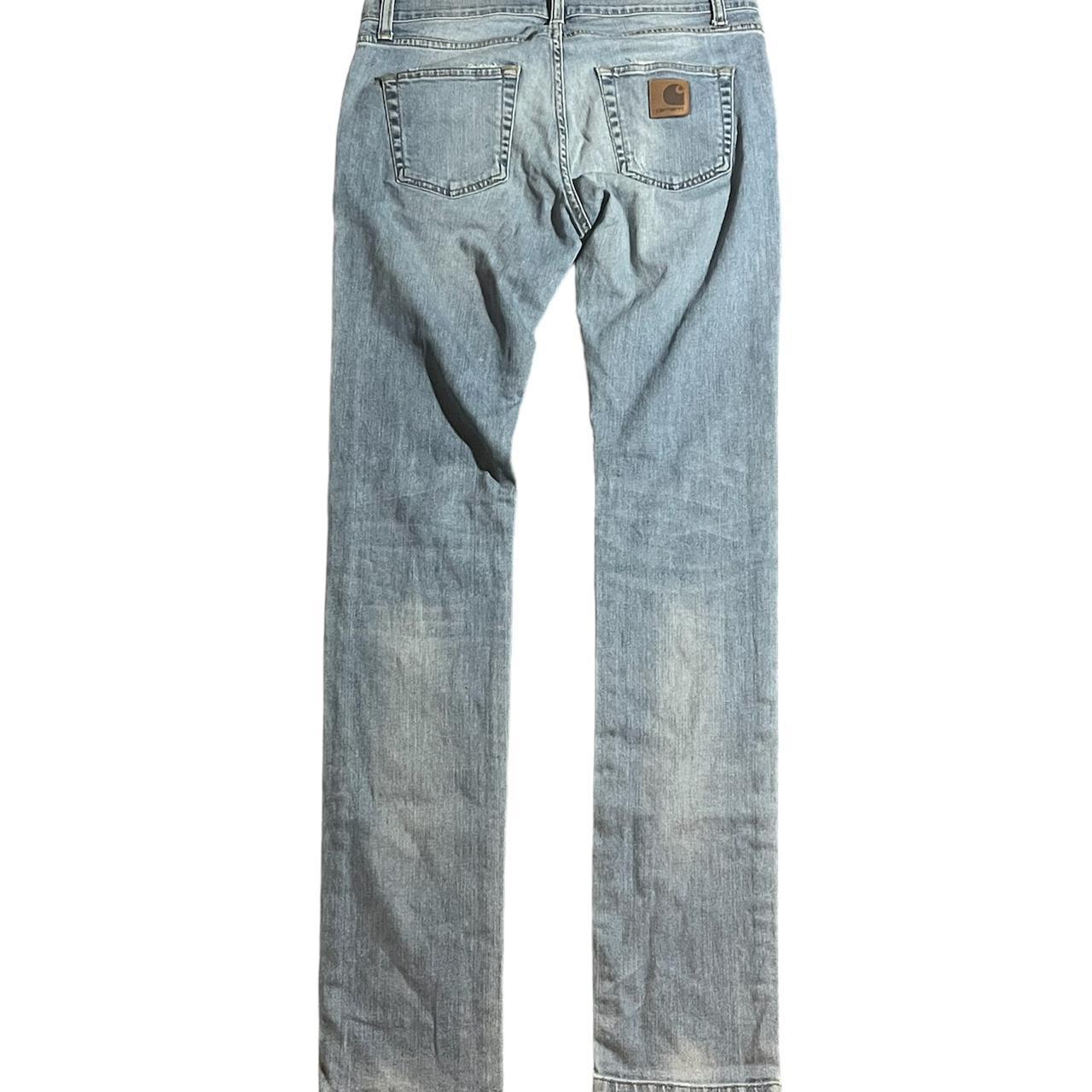 Mens vintage carhartt blue jeans Mens 31 34 like... Depop