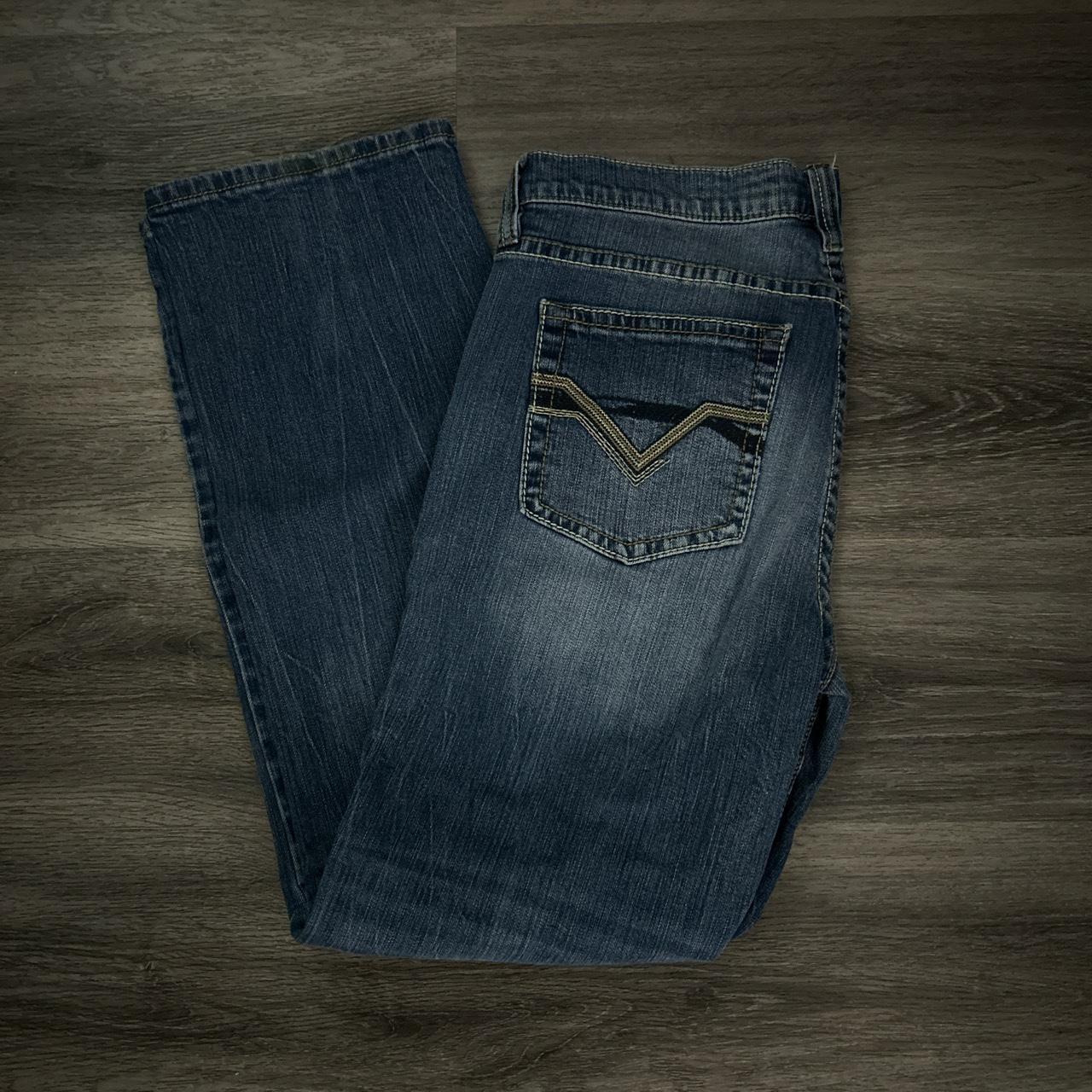 Cody James Men's Navy and Grey Jeans
