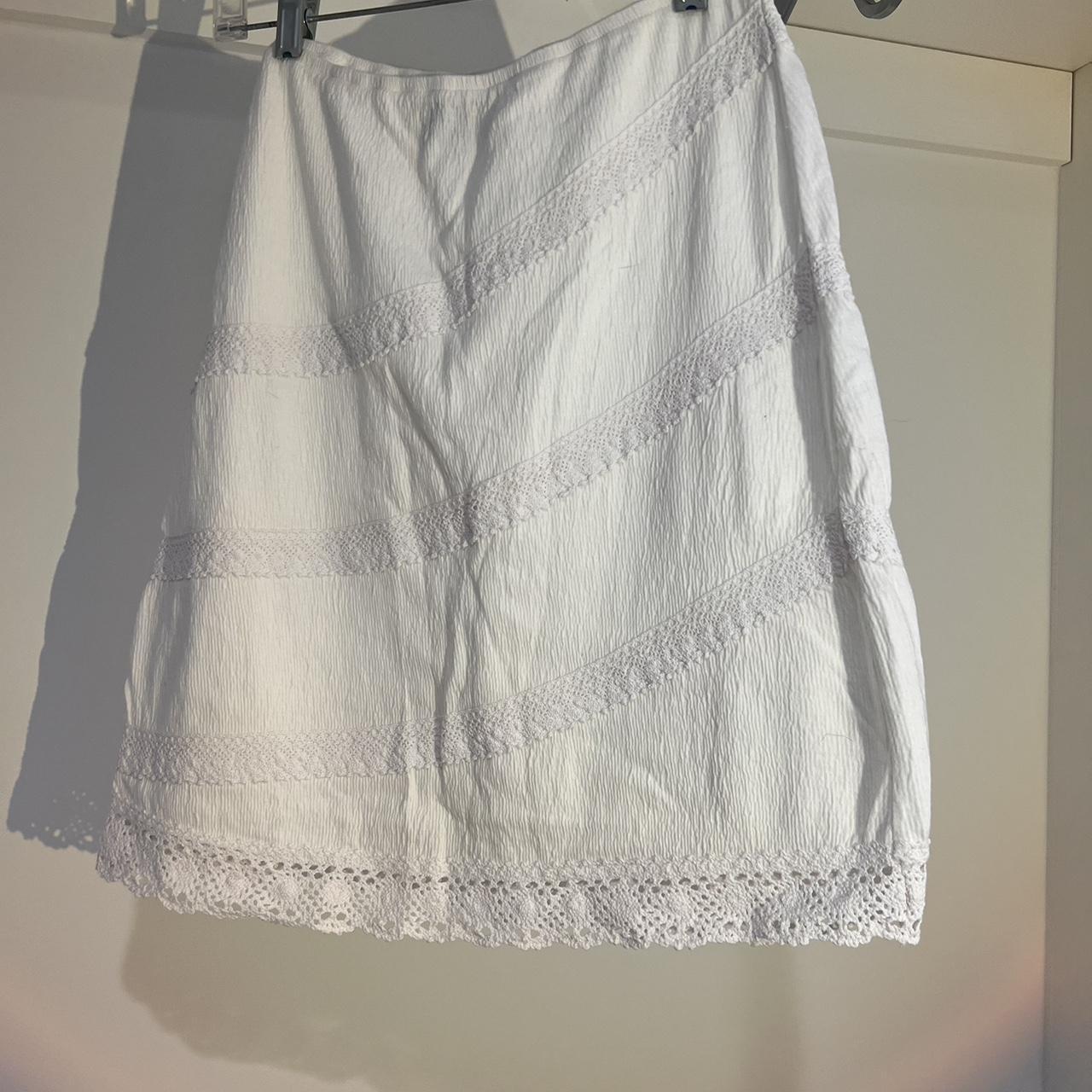 Moda International Women's White Skirt (2)