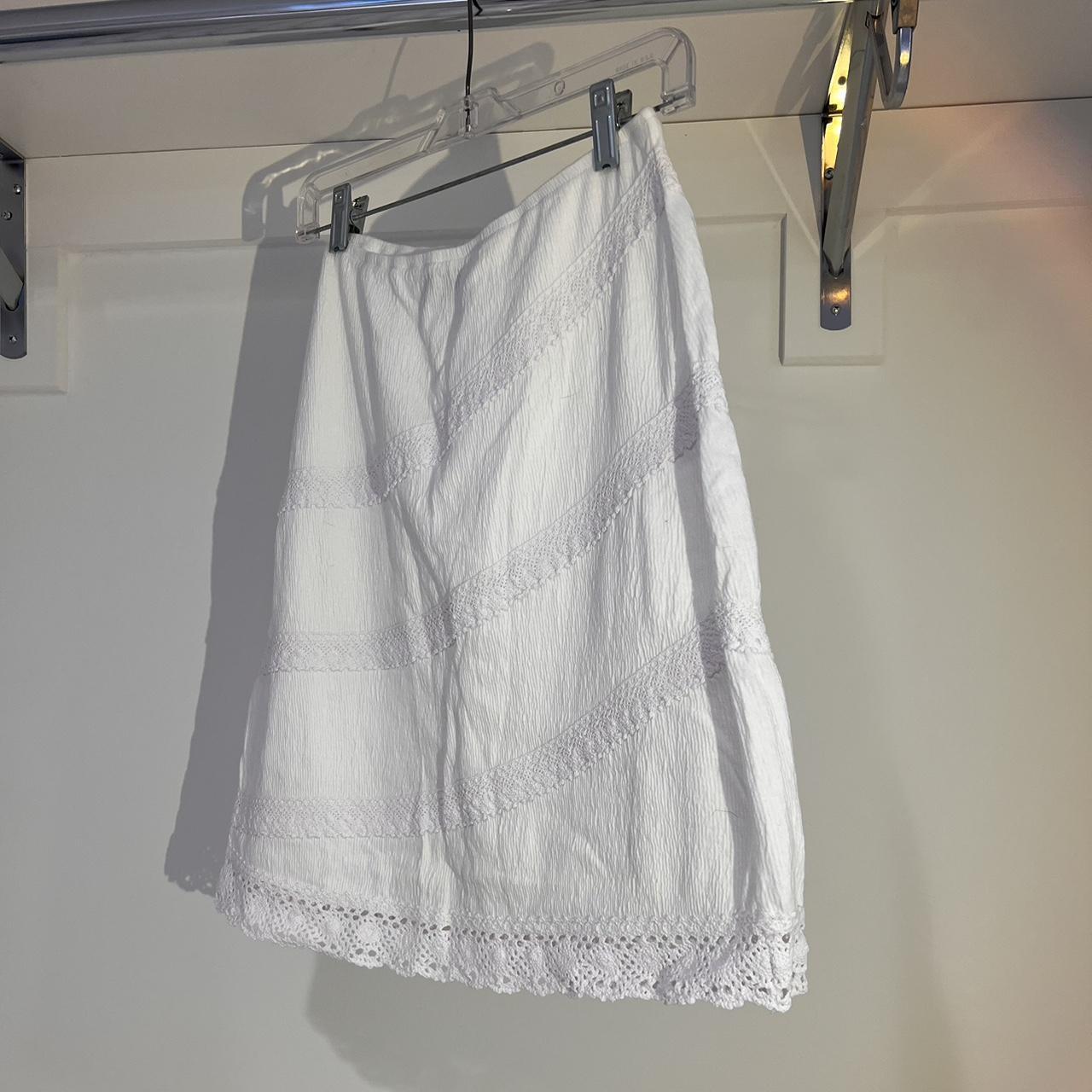 Moda International Women's White Skirt (3)
