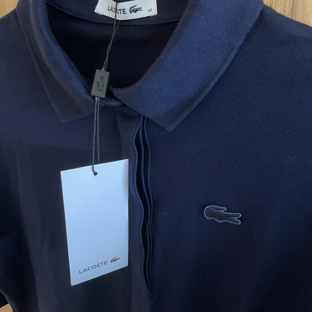 Lacoste Women's Navy Poloshirts Depop