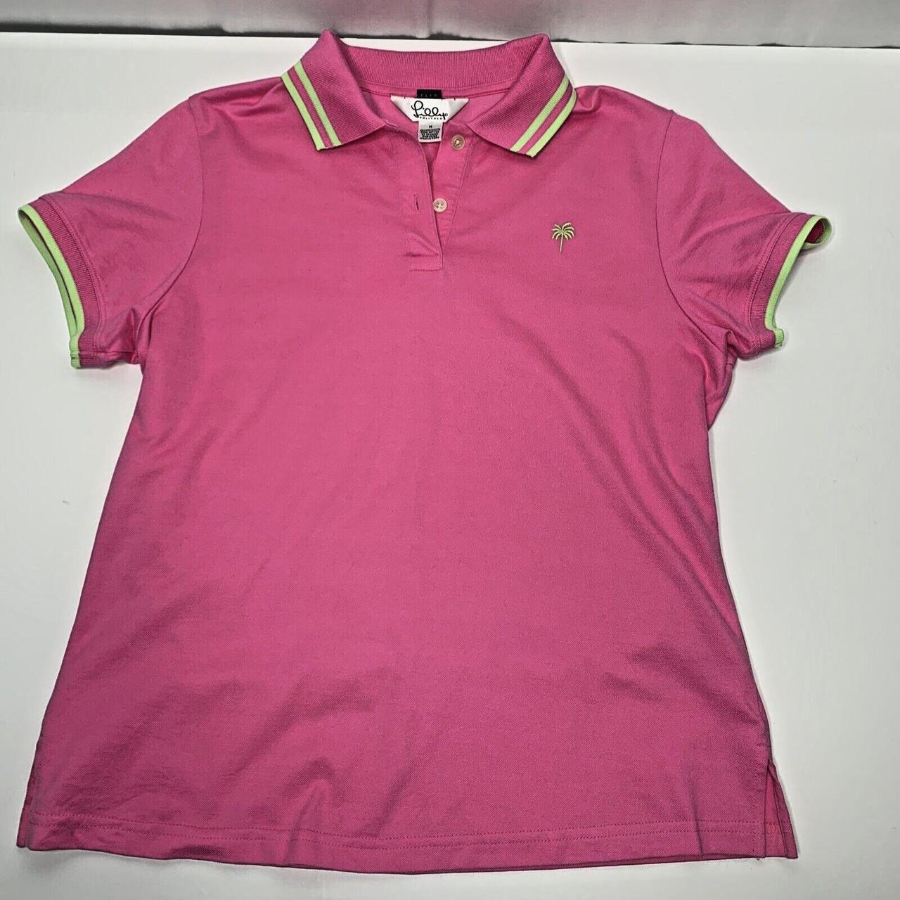 Lilly Pulitzer Women's Pink Polo-shirts | Depop