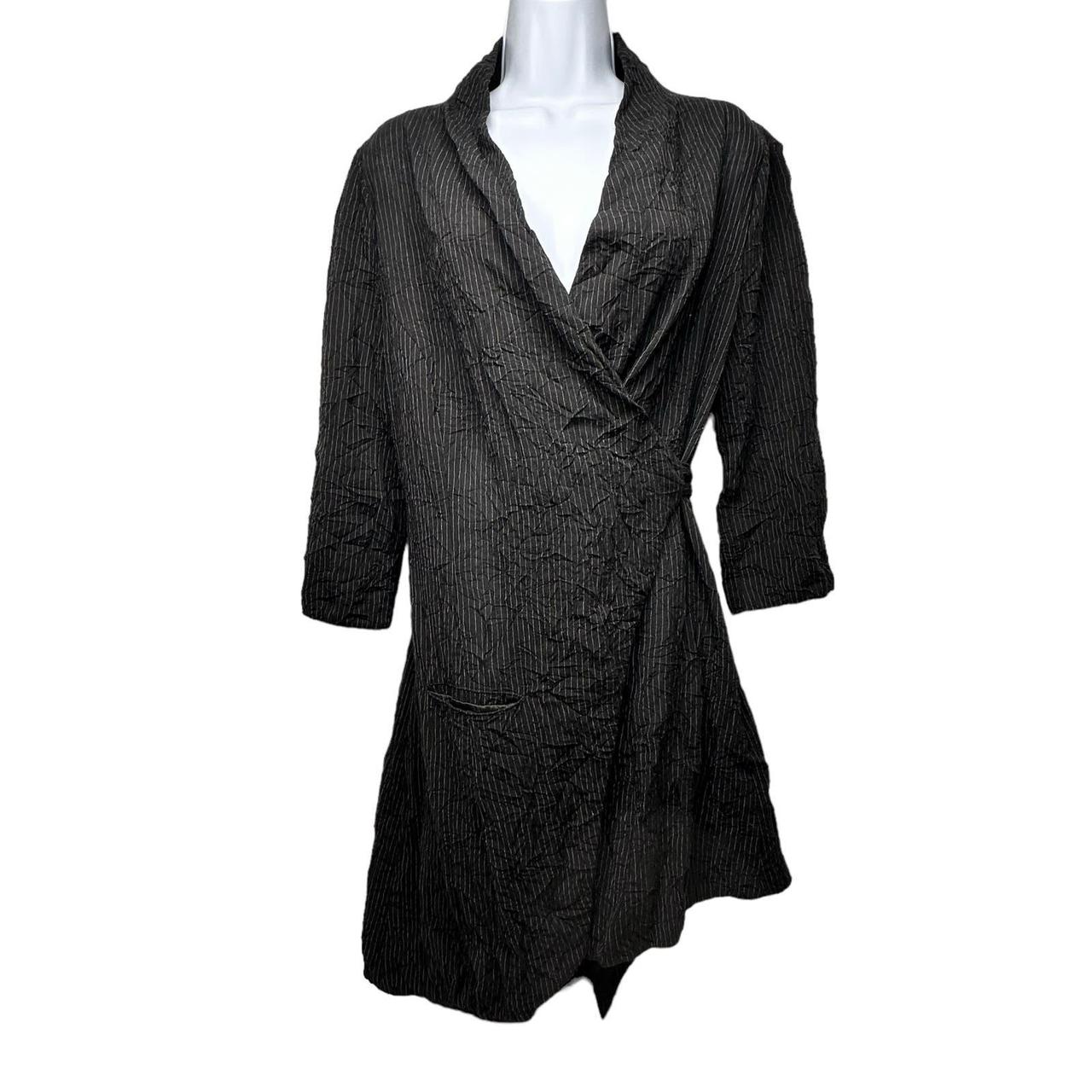 Anett Rostel Duster Jacket Size 40 / USA M/8 Pin... - Depop
