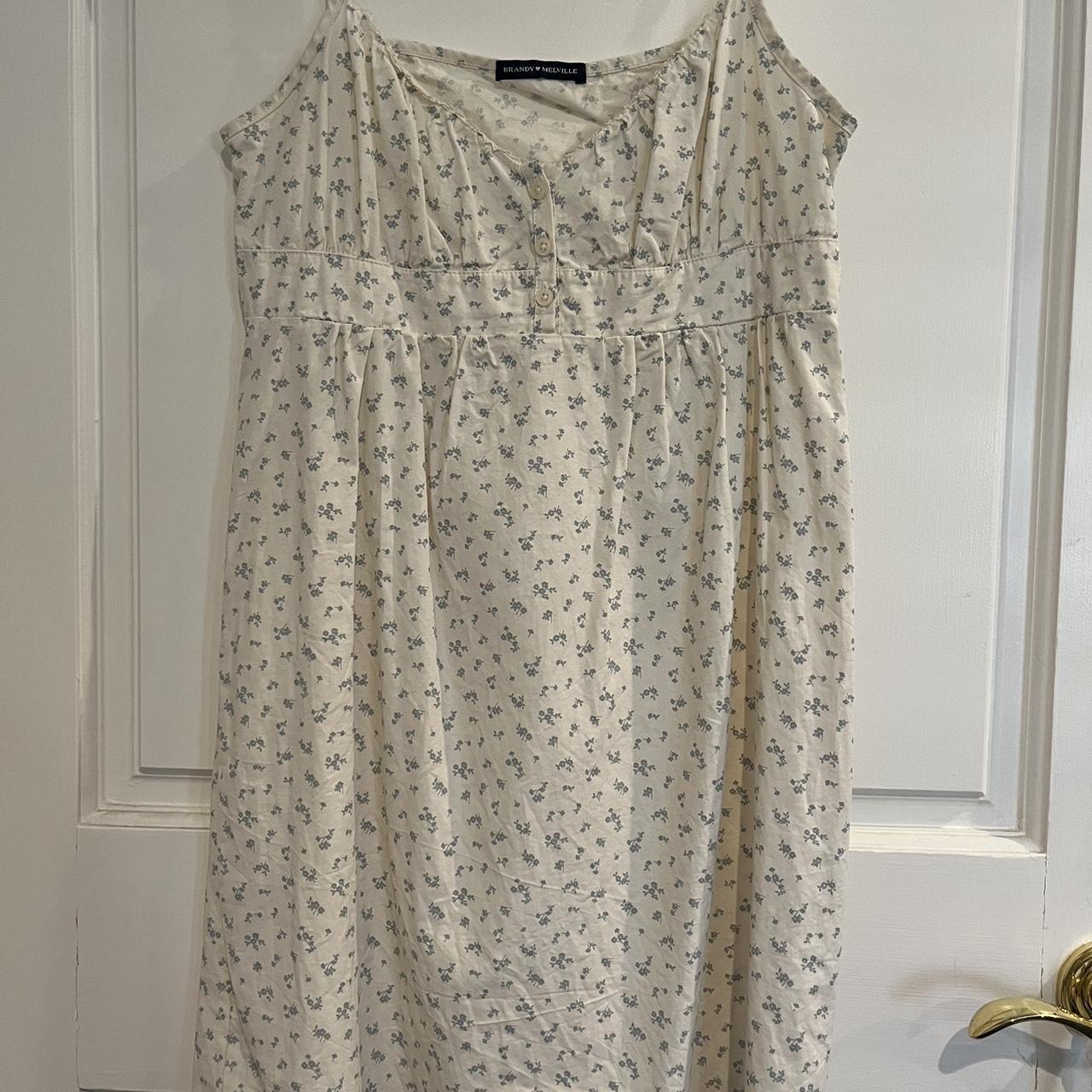 brandy melville arianna floral dress worn only twice Depop