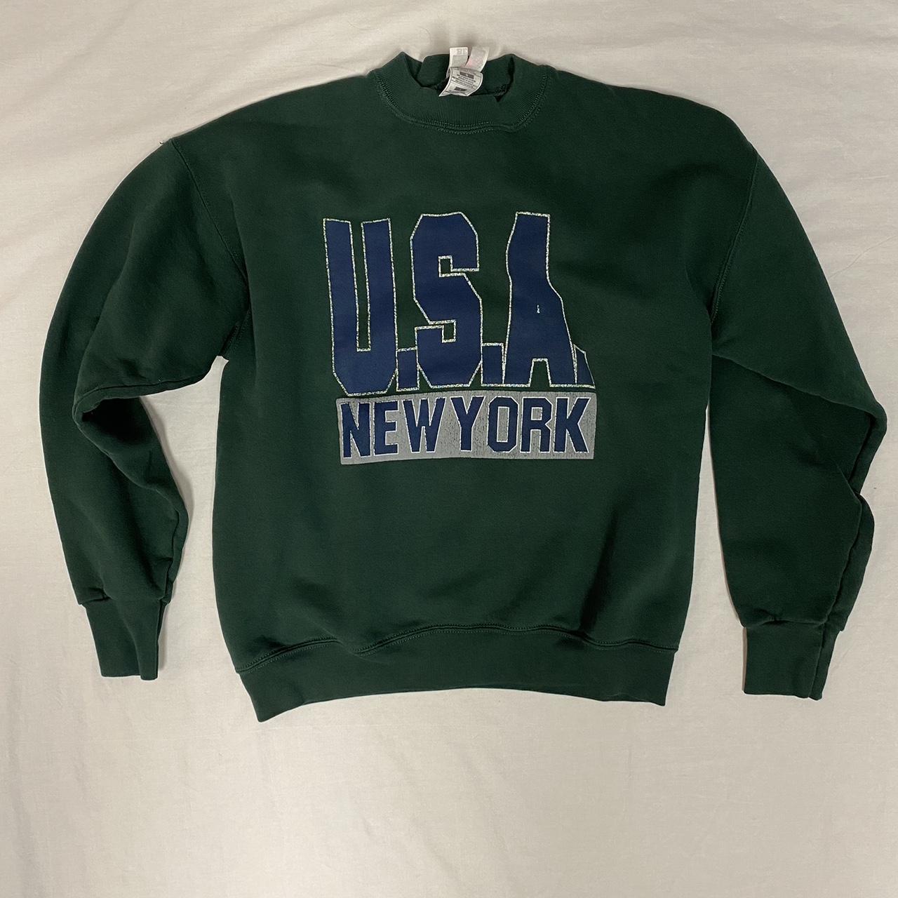 USA New York forest green Fruit of the Loom Best,... - Depop