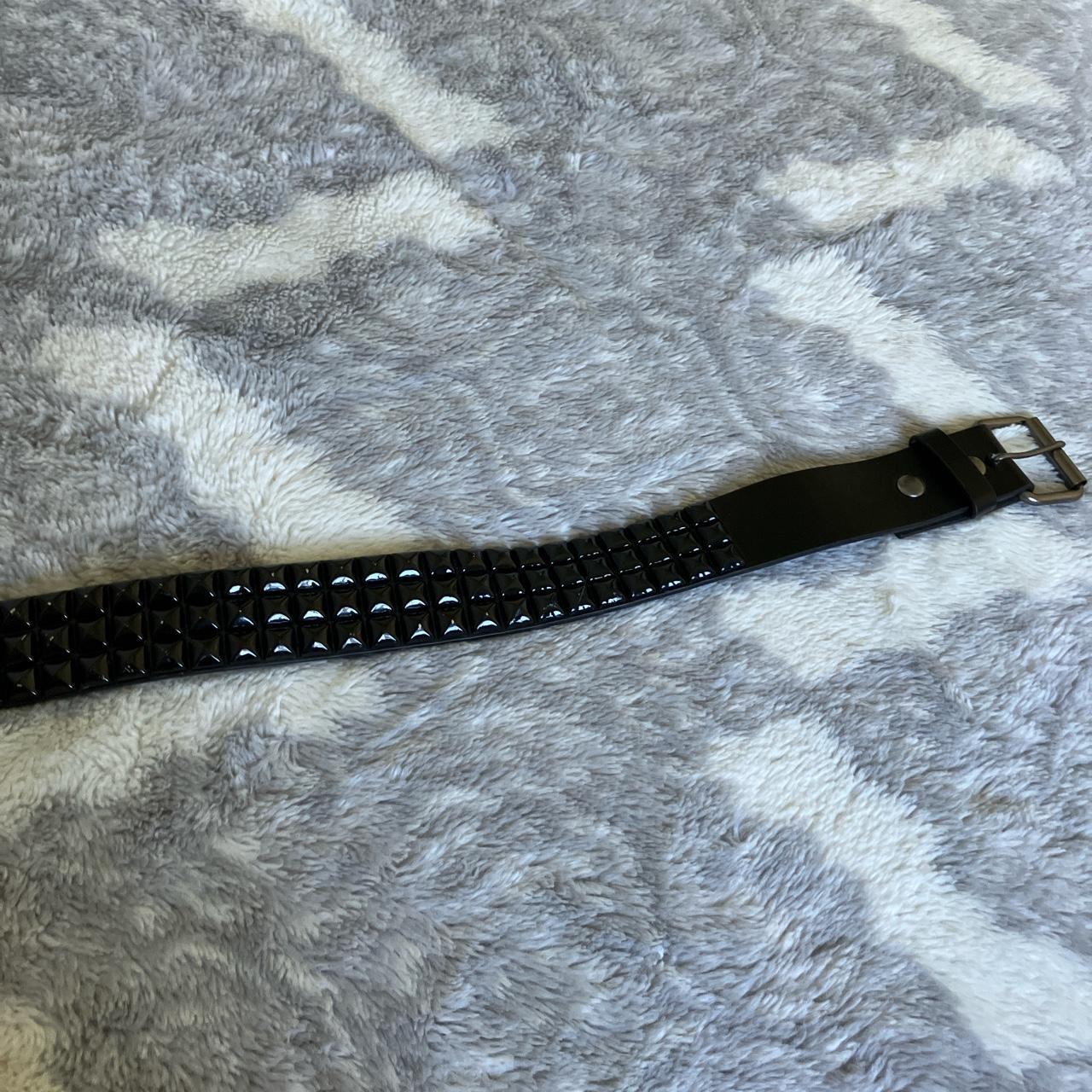 *size xxs womens 2426 *hottopic studded black belt Depop