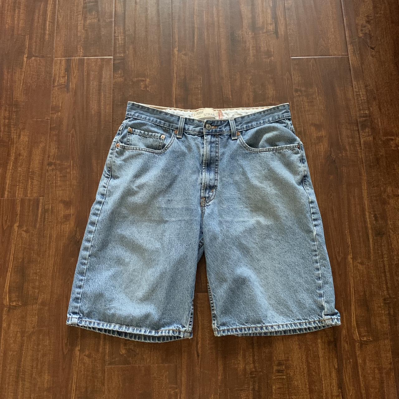 Levi's Men's Blue Shorts | Depop