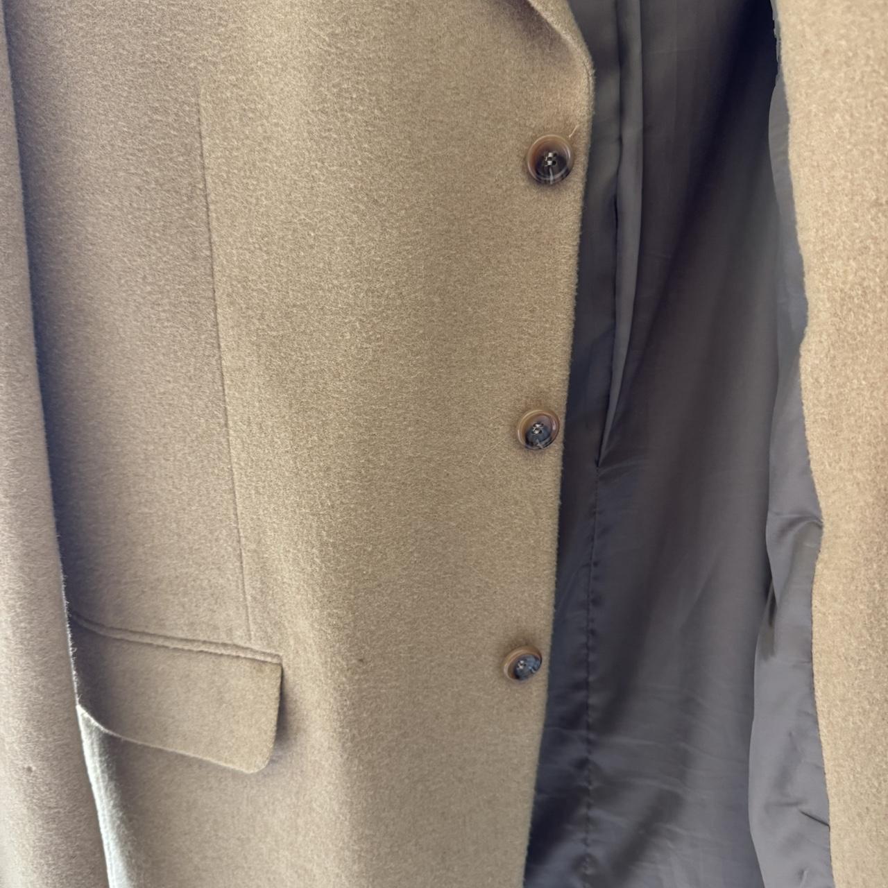 Albert Nipon Men's Coat - Tan/Brown - L – Tan Alb… - image 4