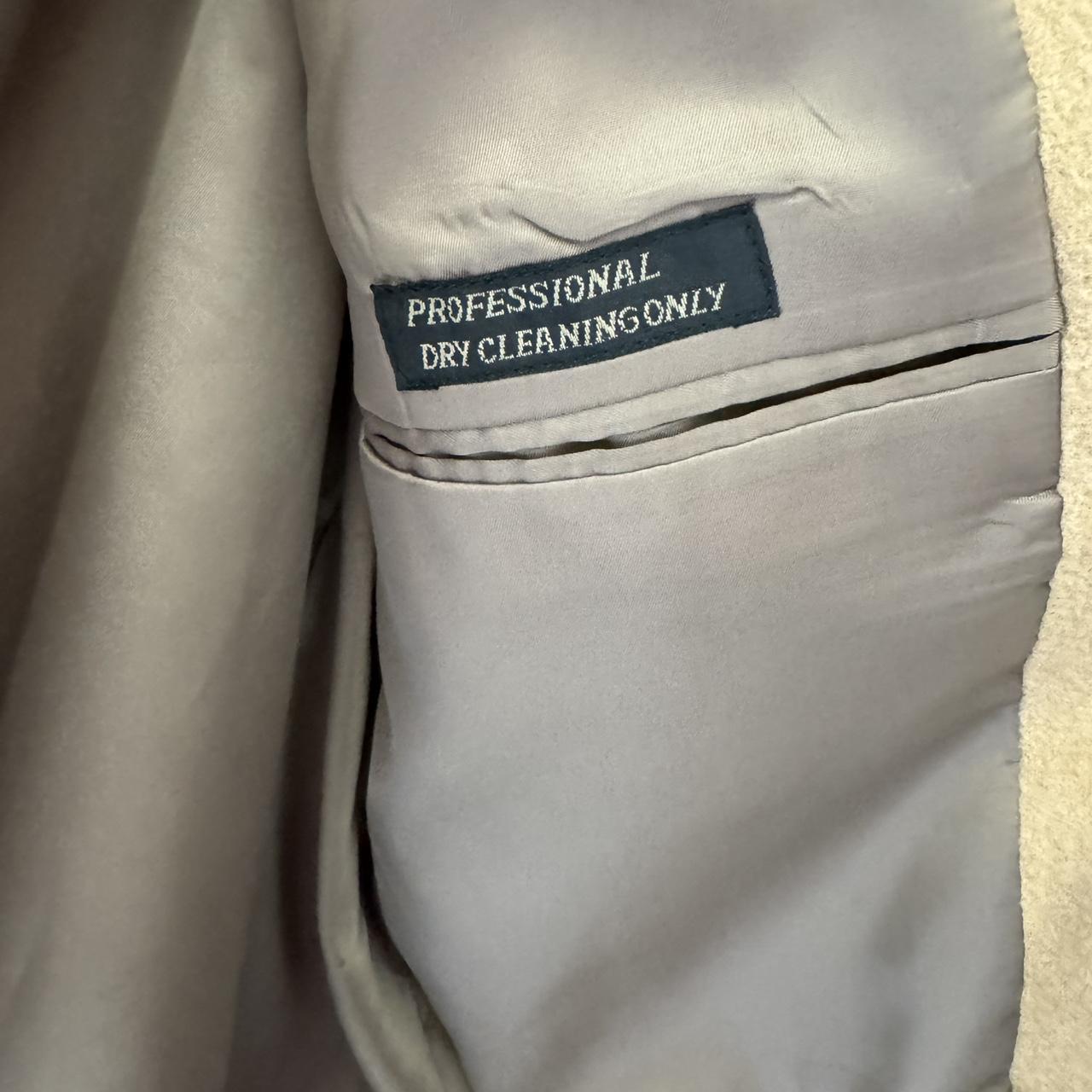 Albert Nipon Men's Coat - Tan/Brown - L – Tan Alb… - image 6