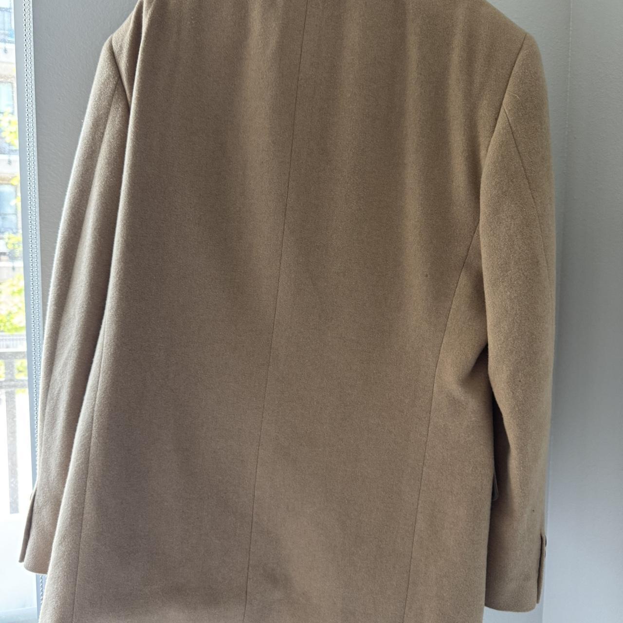 Albert Nipon Men's Coat - Tan/Brown - L – Tan Alb… - image 8