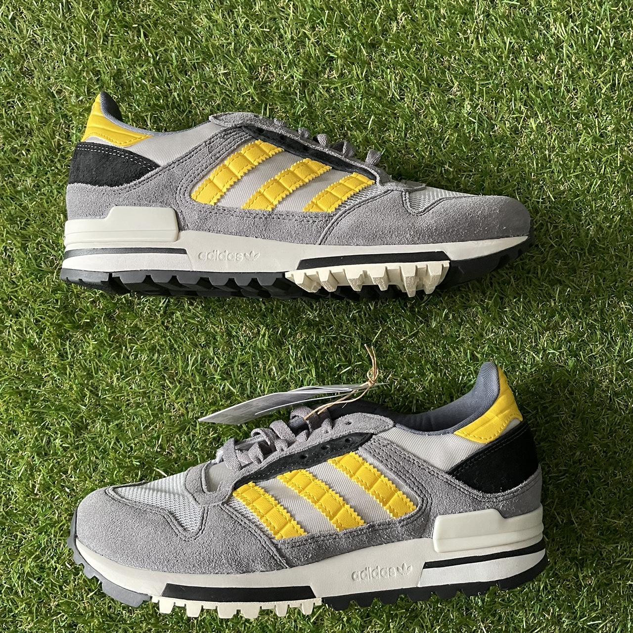 Adidas ZX 600 Clear Onix Super Yellow 2024 UK 6 US 6. Depop