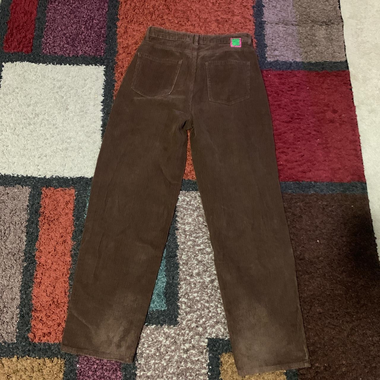 Brown Corduroy Empyre Pants Size: 30x32 (8 in... - Depop