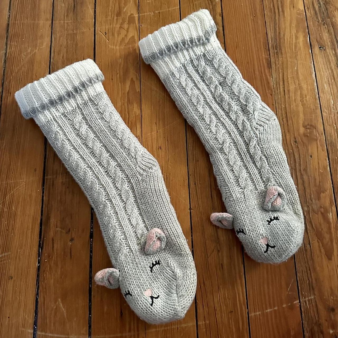 Incredibly cute Jane Bleeker mouse/kitty socks