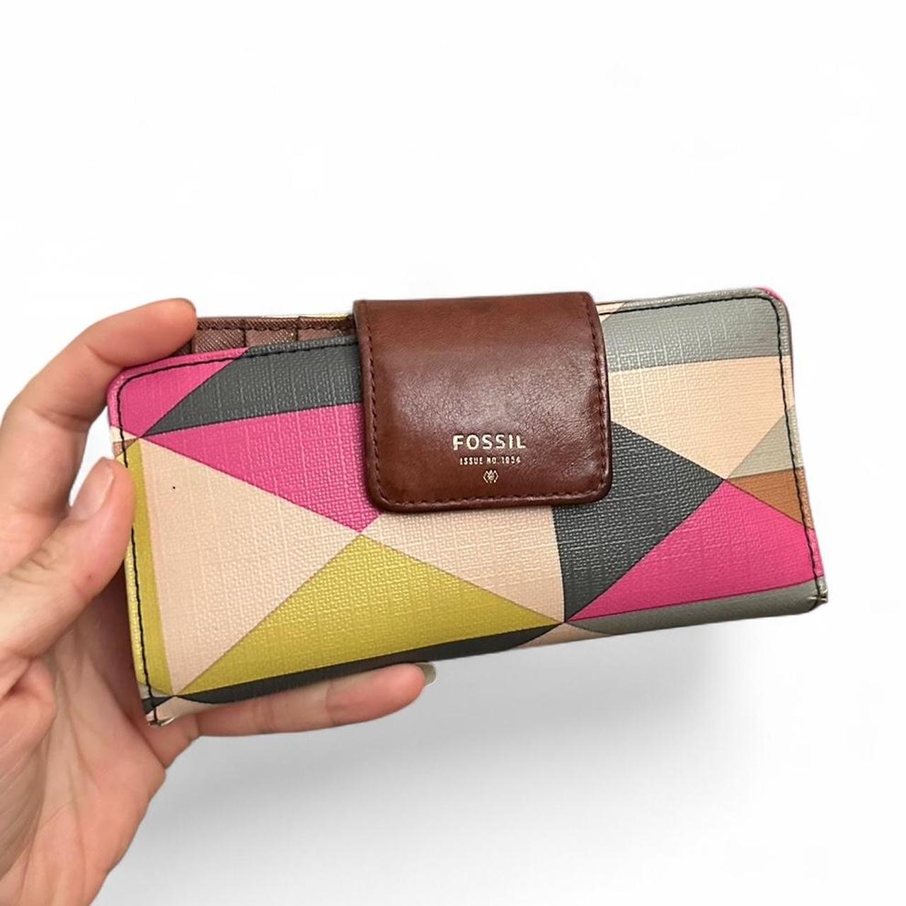 Fossil Women's Wallets - Brown/Multi – Fossil geo… - image 1