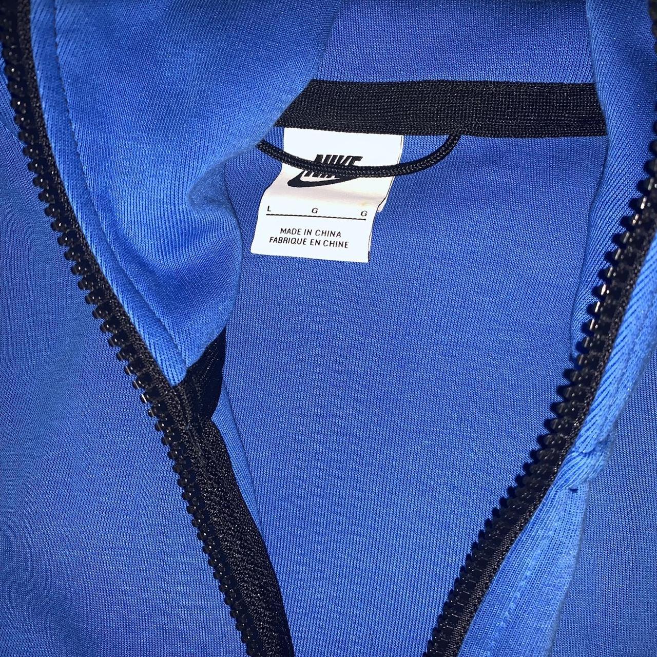 royal blue nike tech sweatsuit