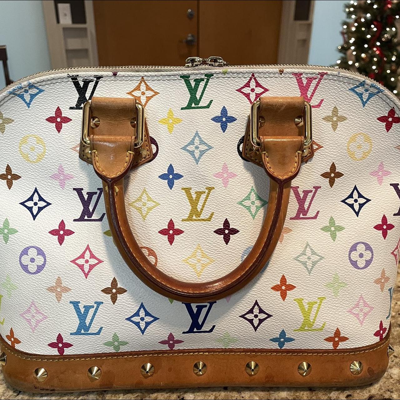 Vintage Louis Vuitton Multicolor Bag Louisvuitton Depop 