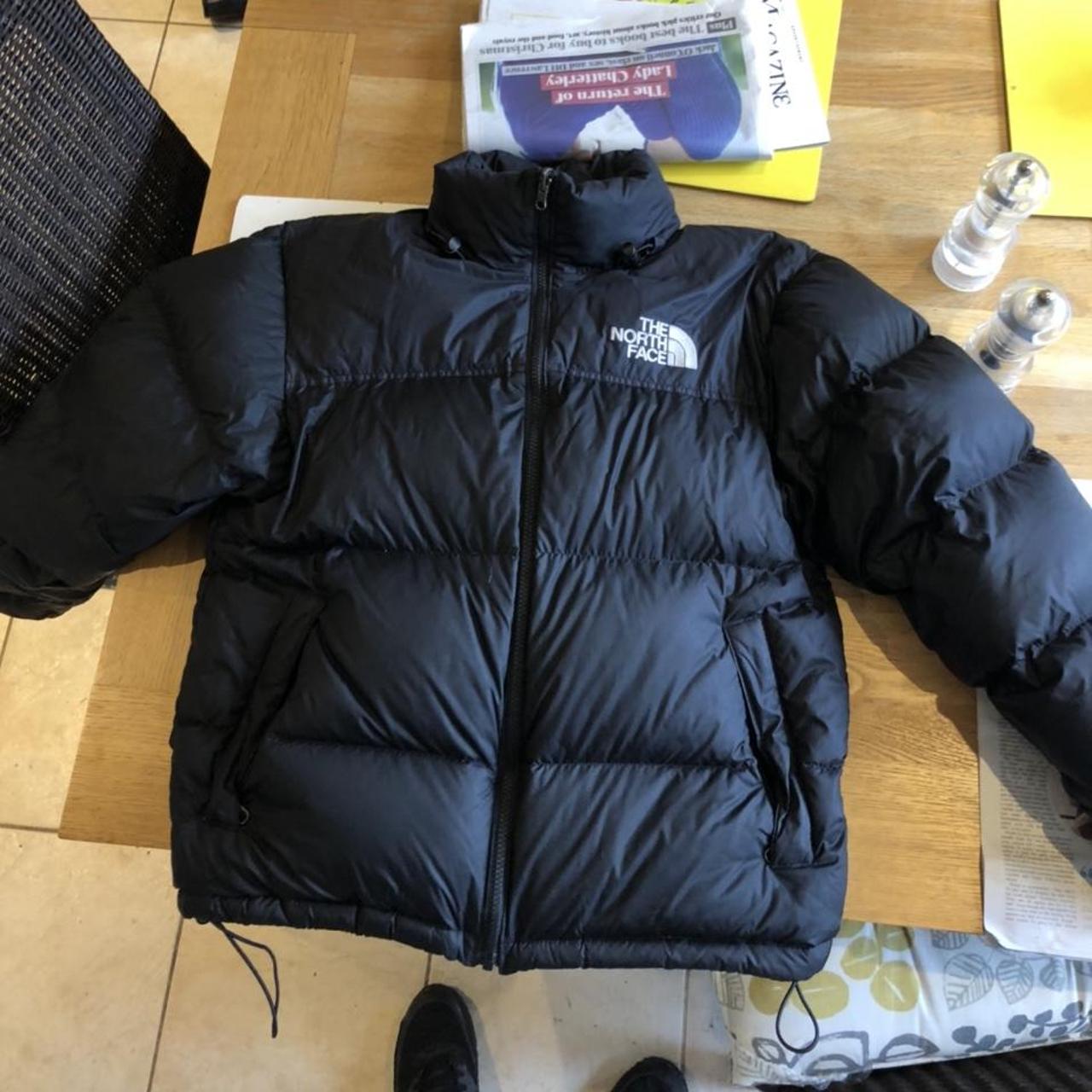 perfect condition, real north face nuptse jacket in... - Depop