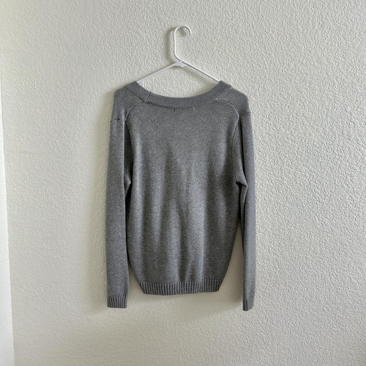 Brandy Melville Women's Grey Cardigan | Depop