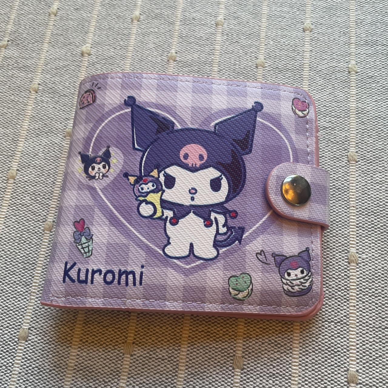 Purple Sario Hello Kitty Kuromi Flip Wallet The Depop 3156