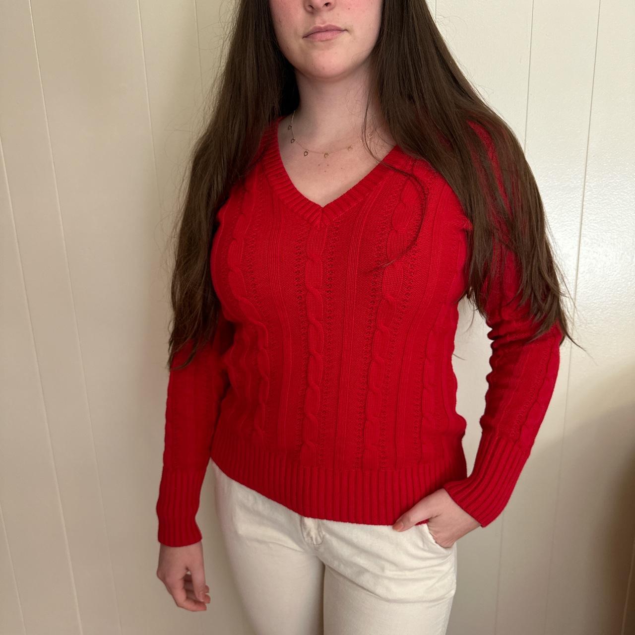 Old navy on sale womens red sweater