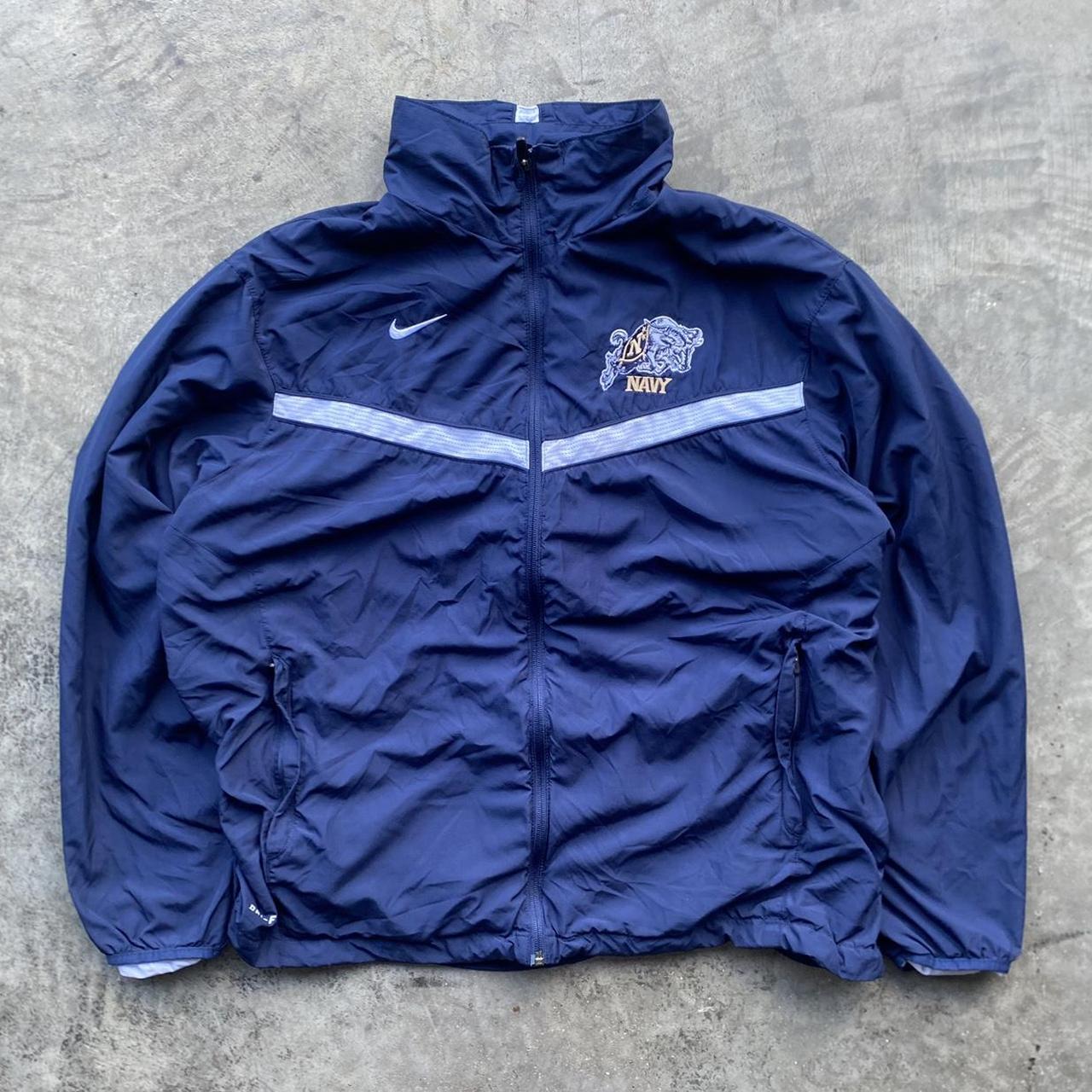 Vintage 90s Navy Nike Zip Up ( perfect fit ) - Depop